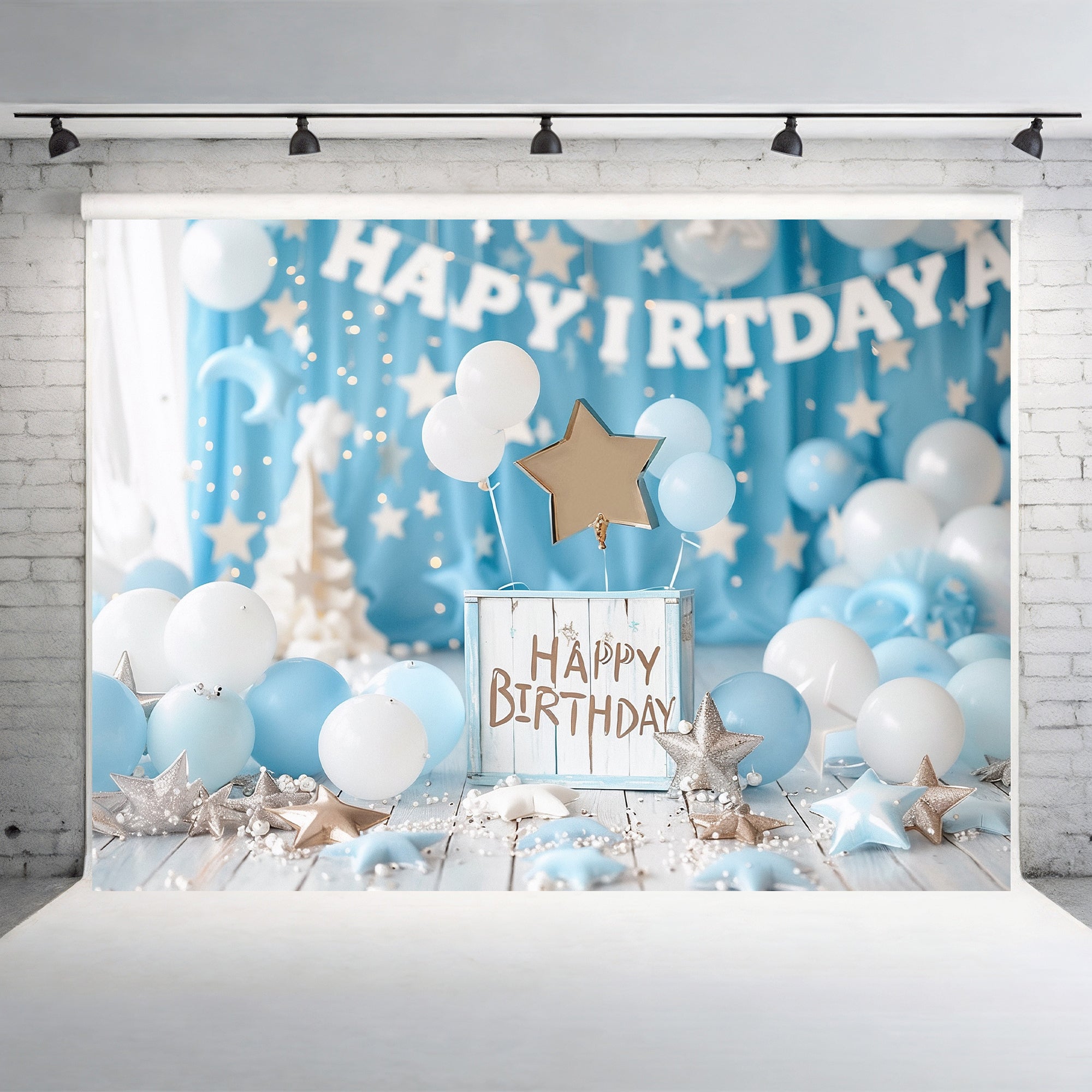 Celestial Birthday Backdrop