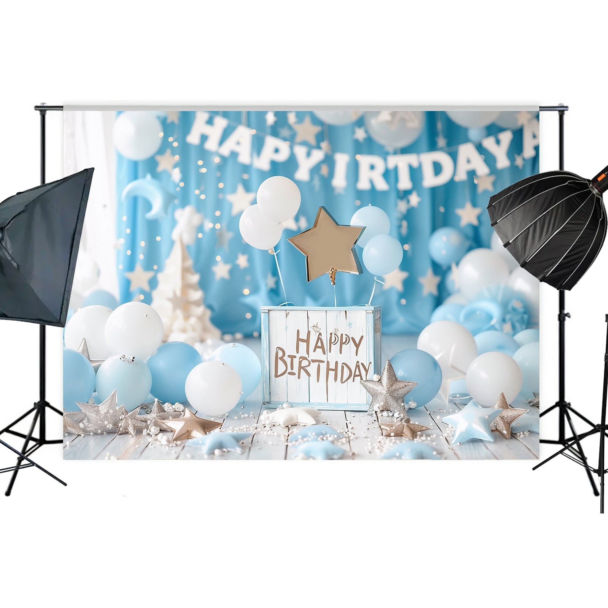 Celestial Birthday Backdrop