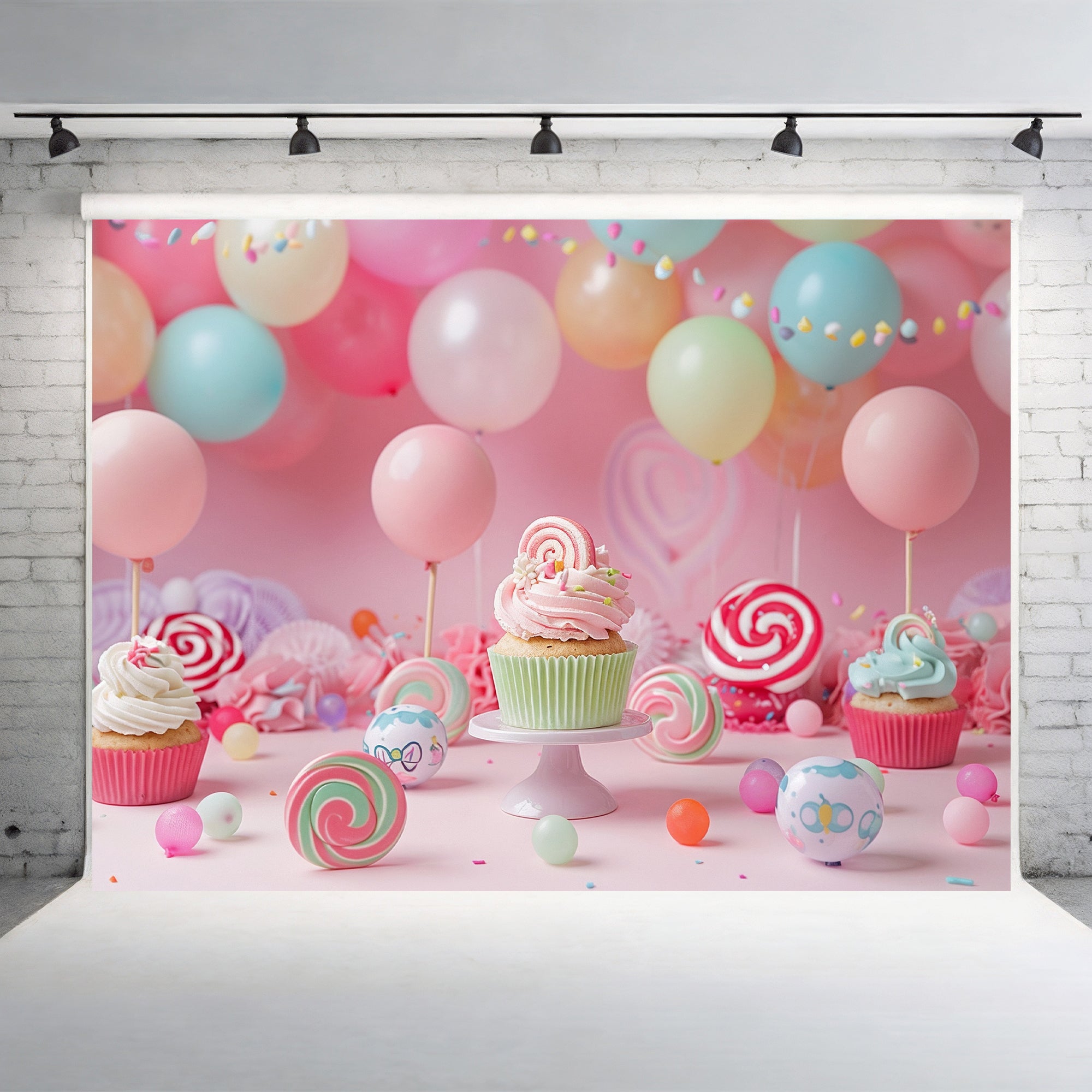 Sweet Treats Candyland Backdrop