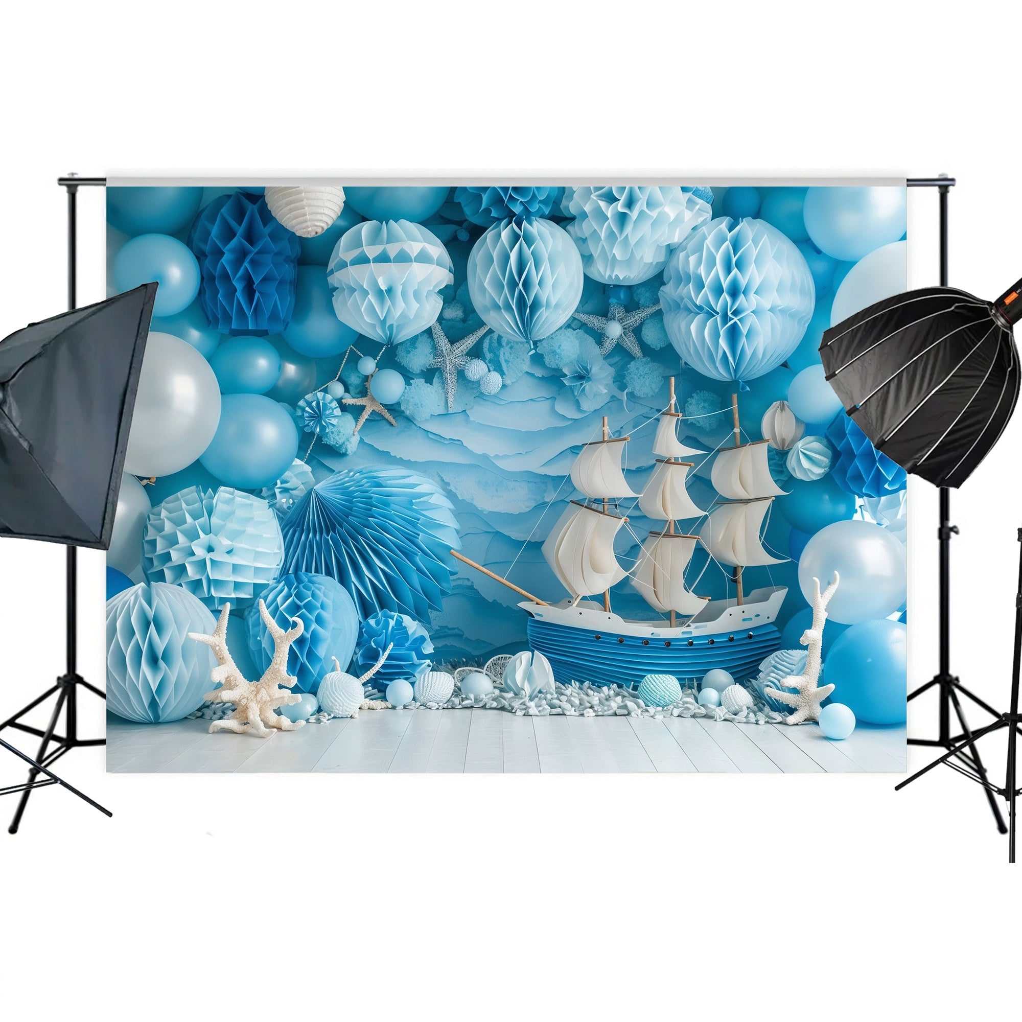 Oceanic Voyage Backdrop