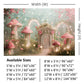 Fairy Tale Mushroom Cottage Backdrop