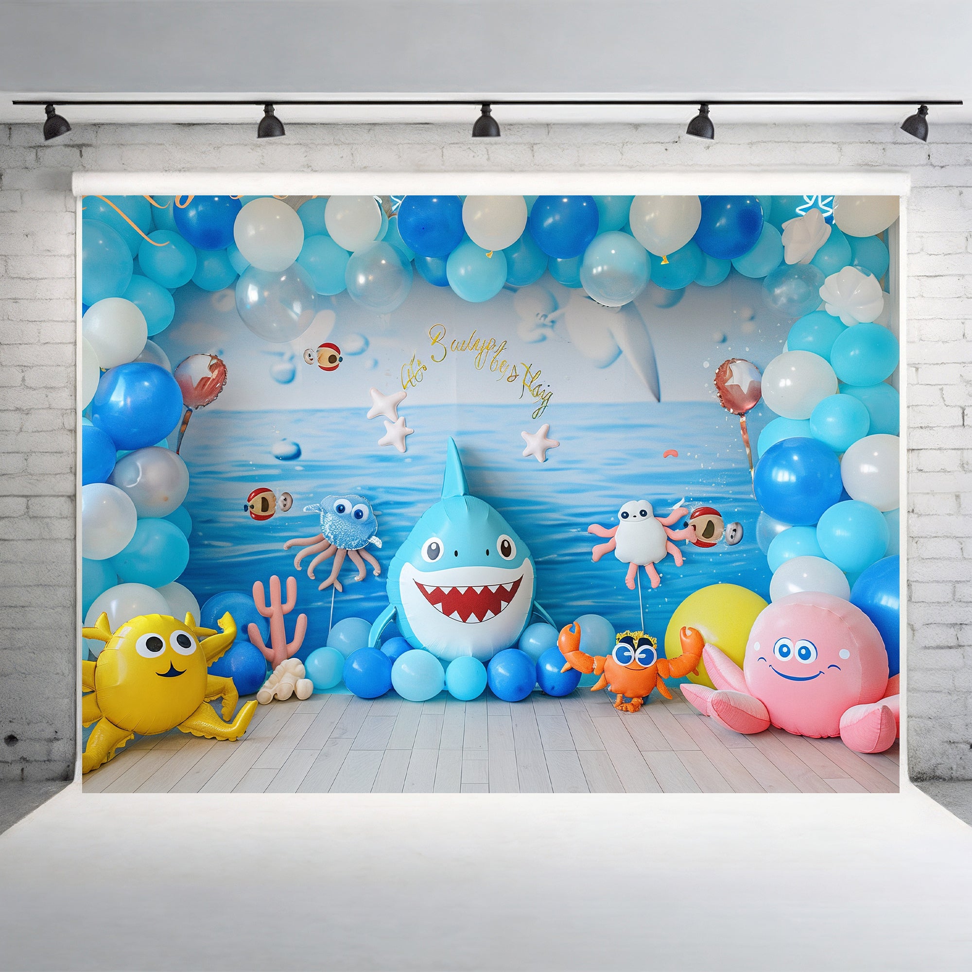 Ocean Friends Adventure Backdrop