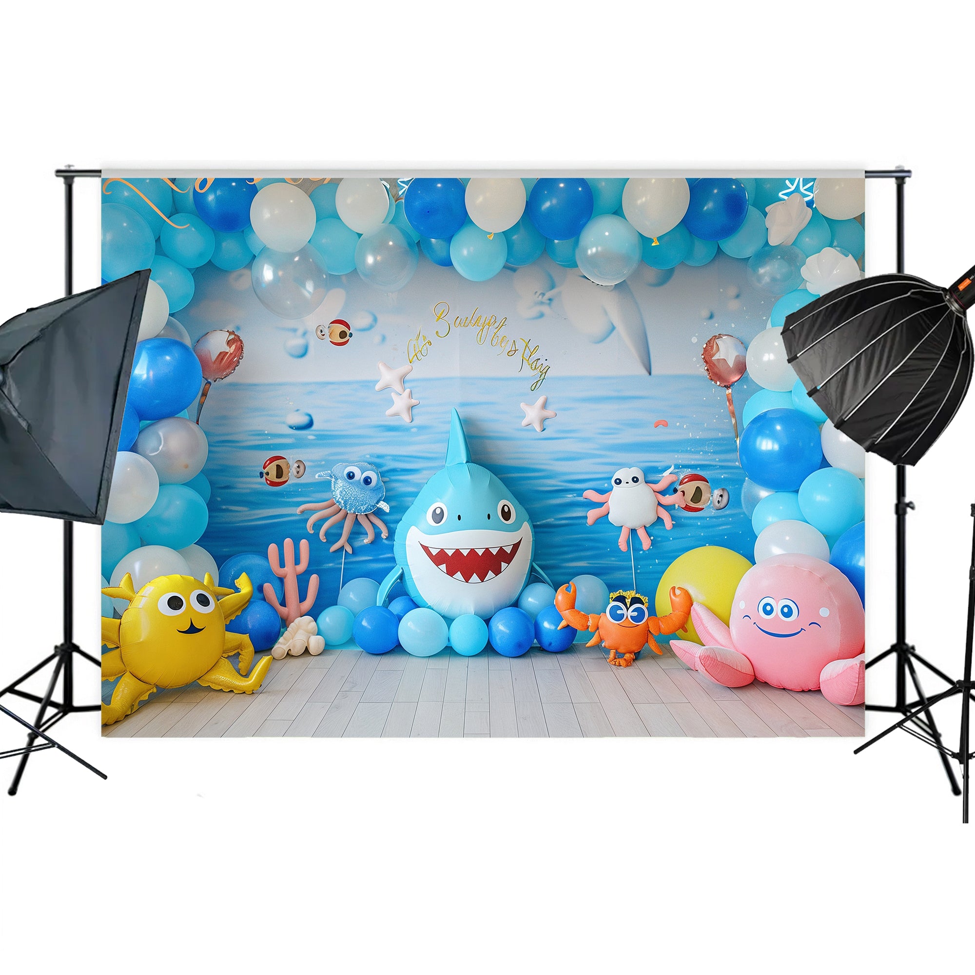 Ocean Friends Adventure Backdrop