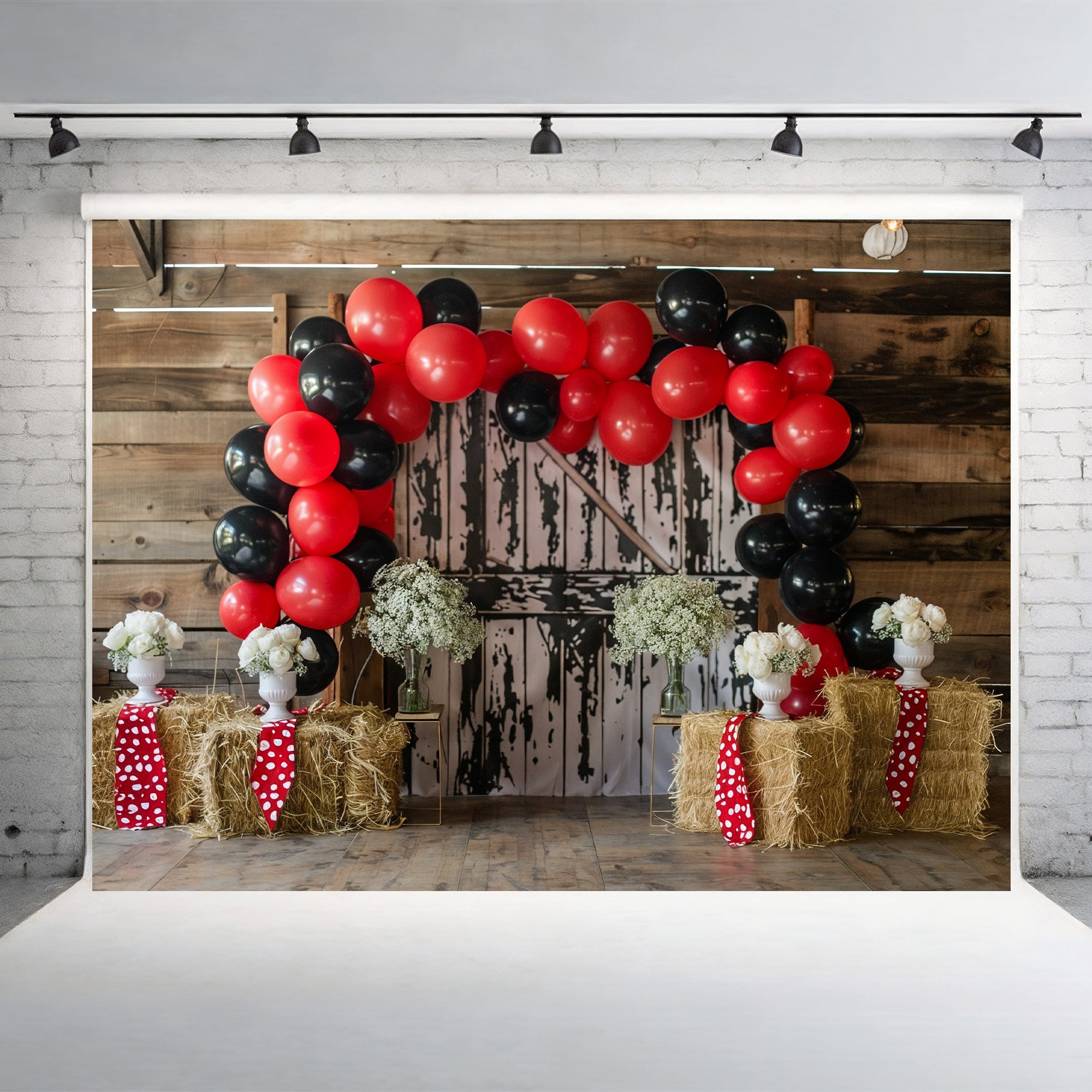 Rustic Western Celebration Backdrop