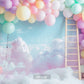 Pastel Balloon Cloudscape Backdrop