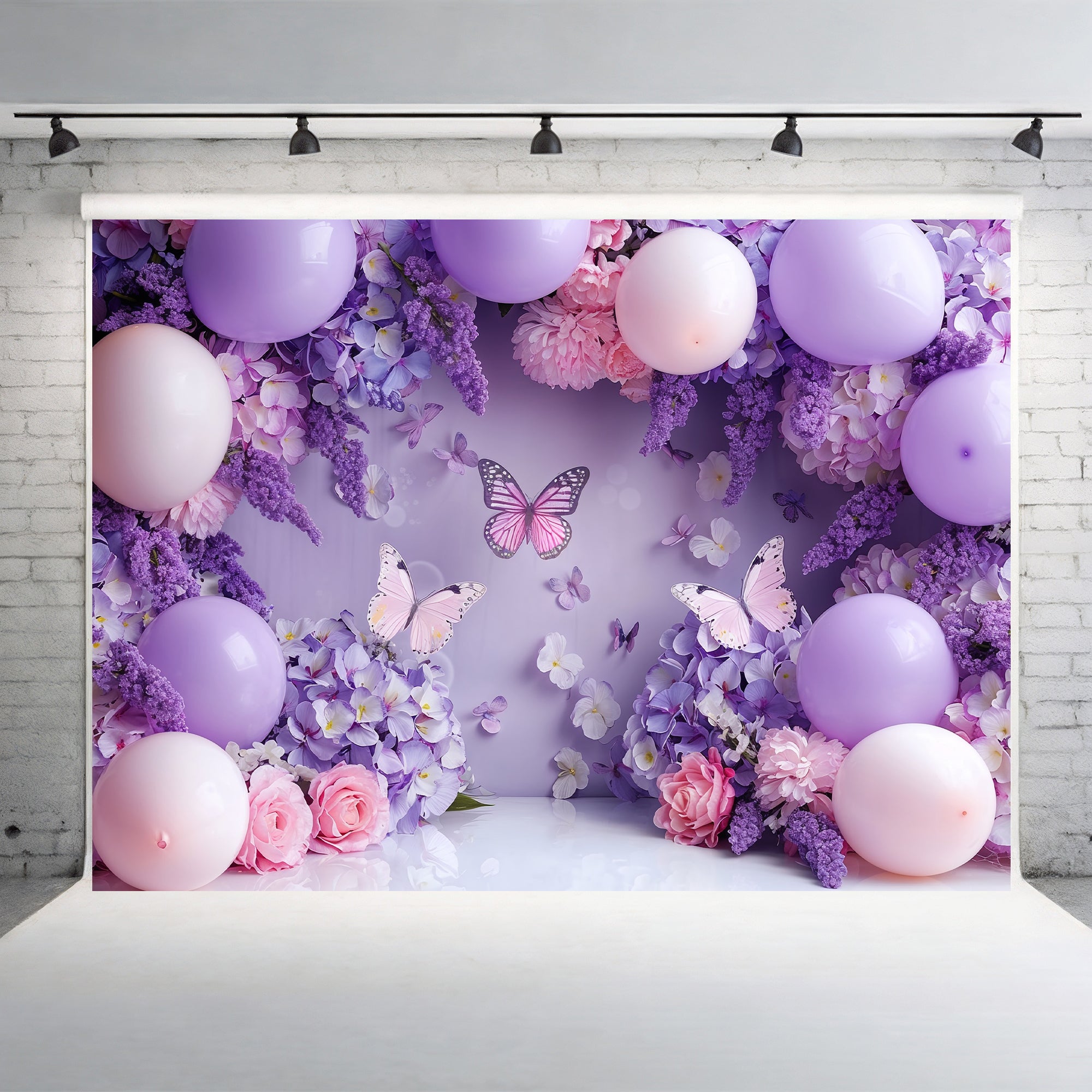 Butterfly Garden Bliss Backdrop