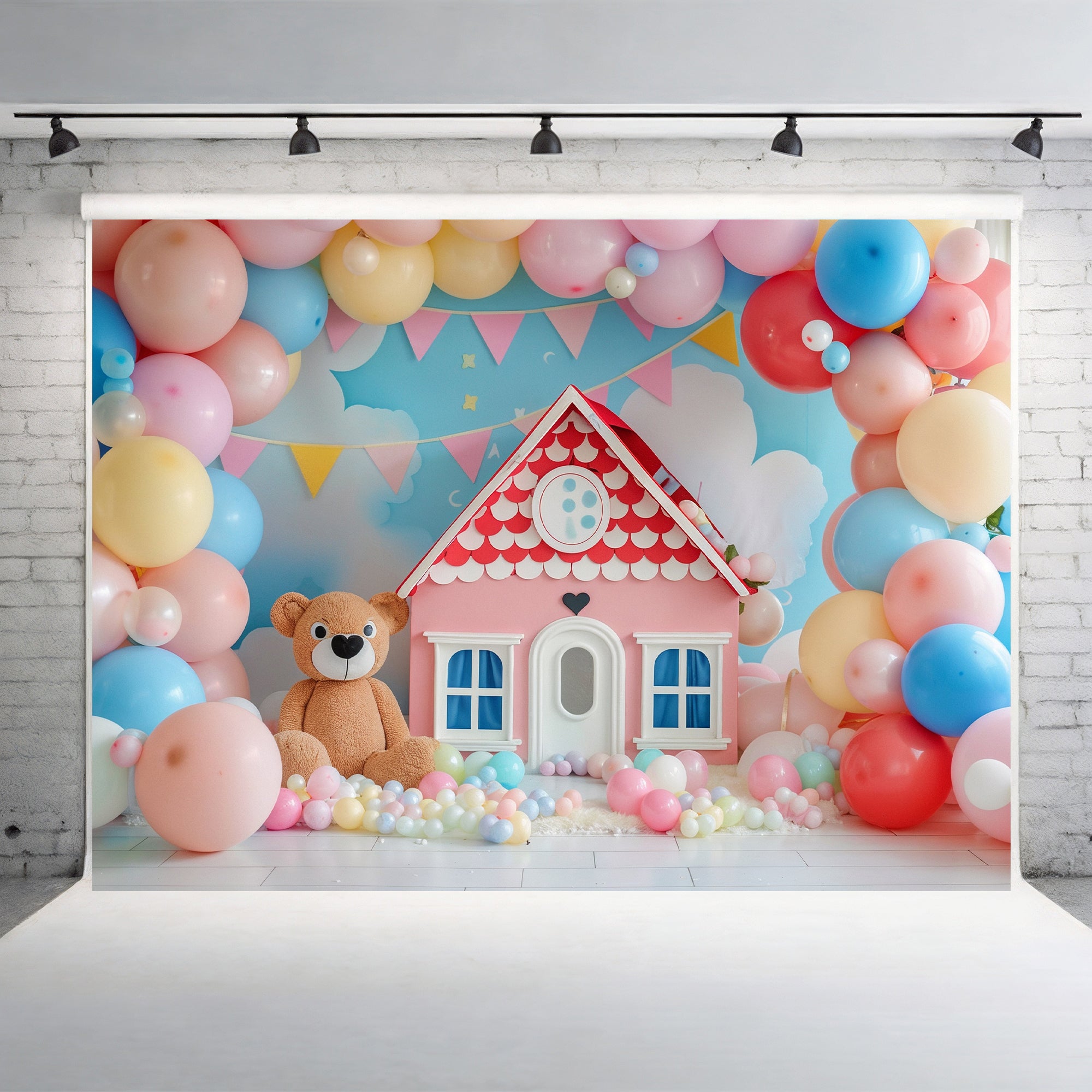 Teddy Bear Dreamland Backdrop