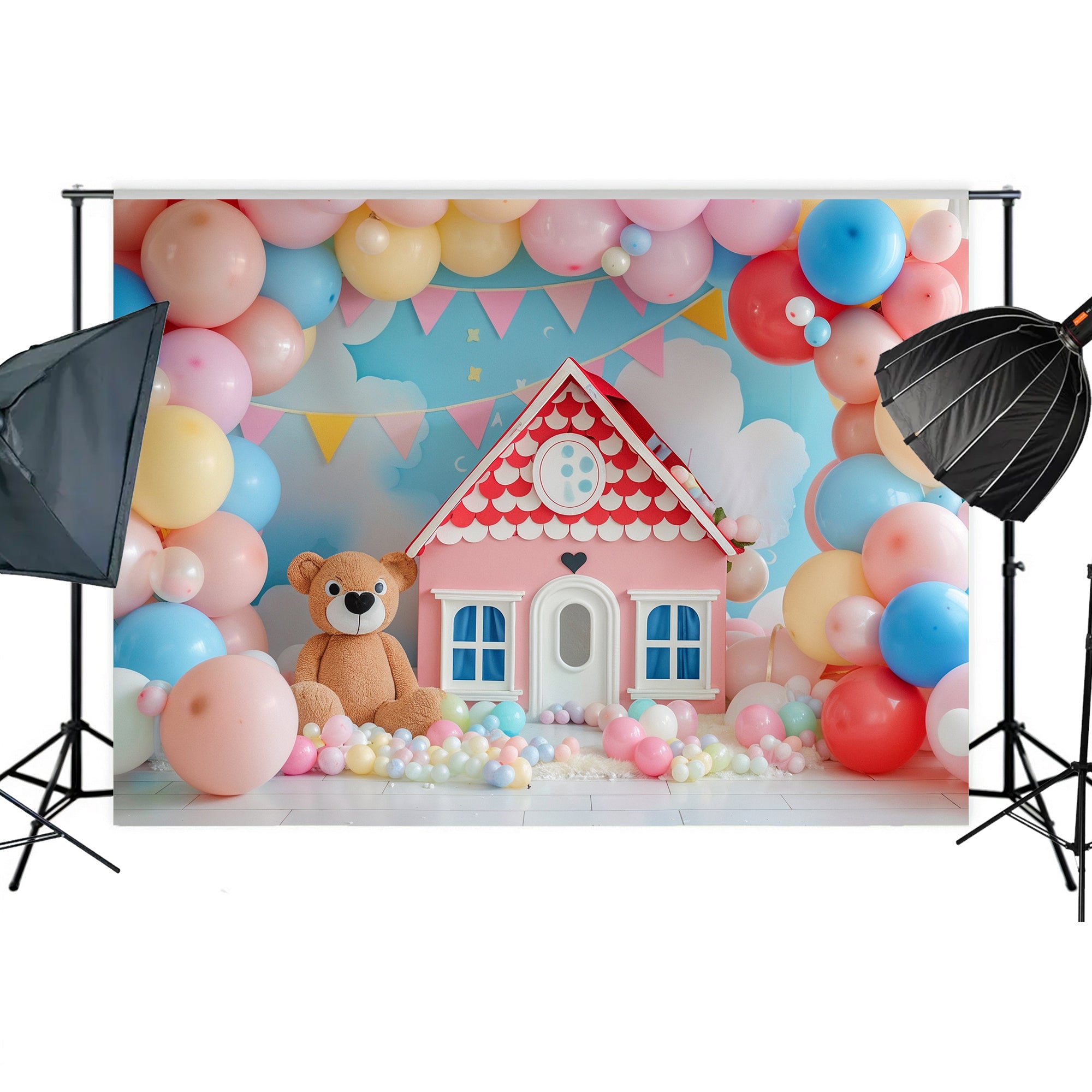 Teddy Bear Dreamland Backdrop