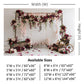 Romantic Floral Swing Backdrop