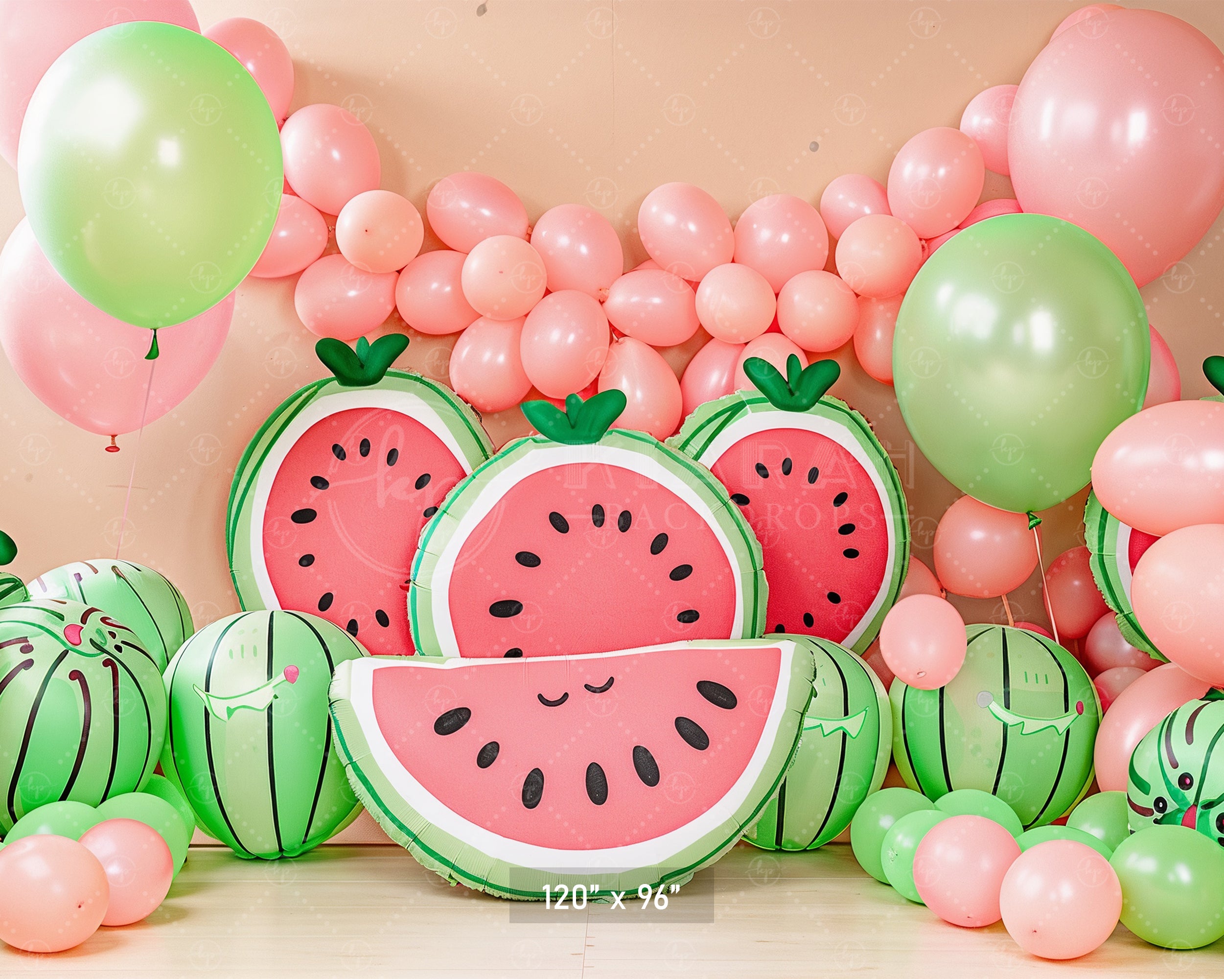 Watermelon Fun Fiesta Backdrop