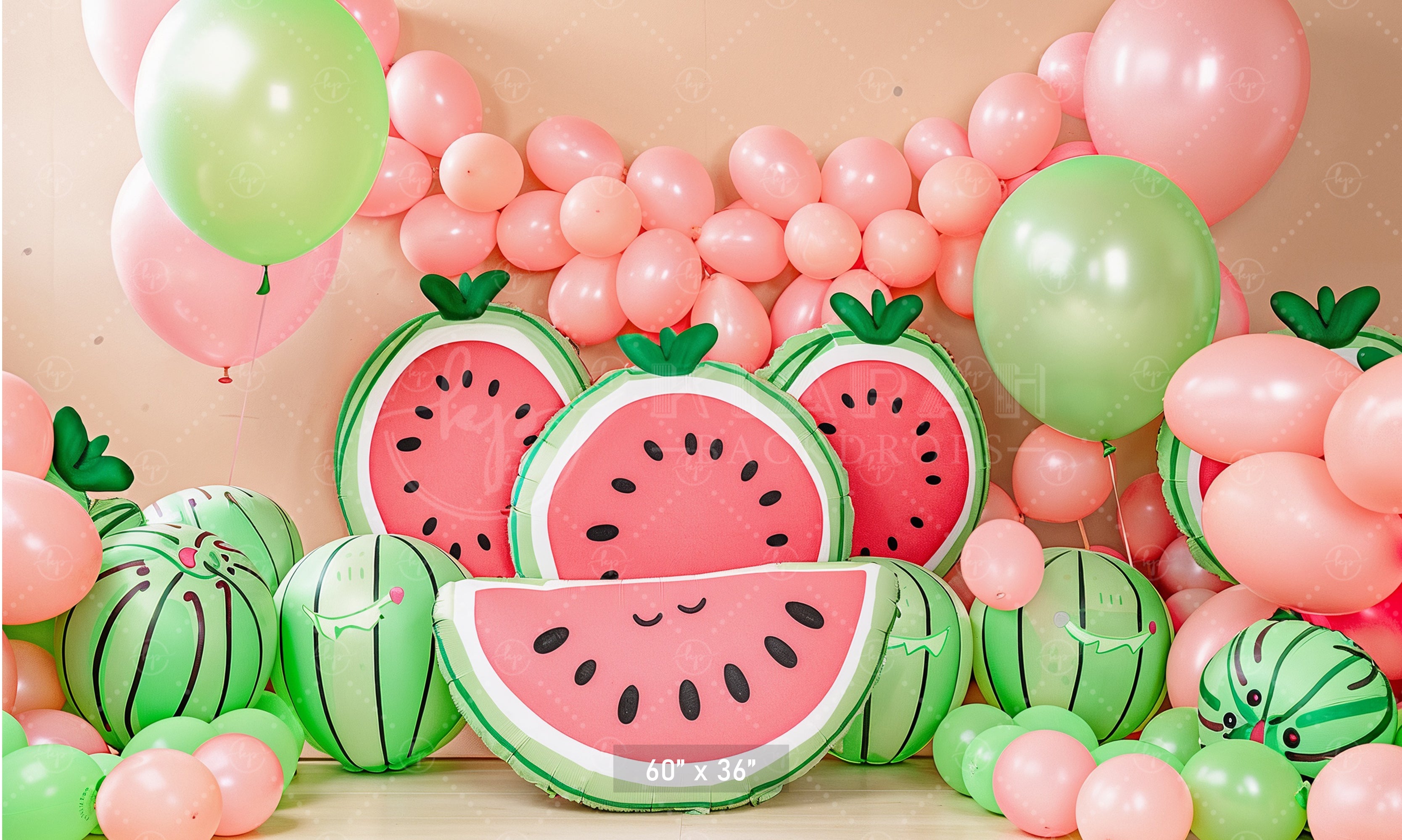 Watermelon Fun Fiesta Backdrop