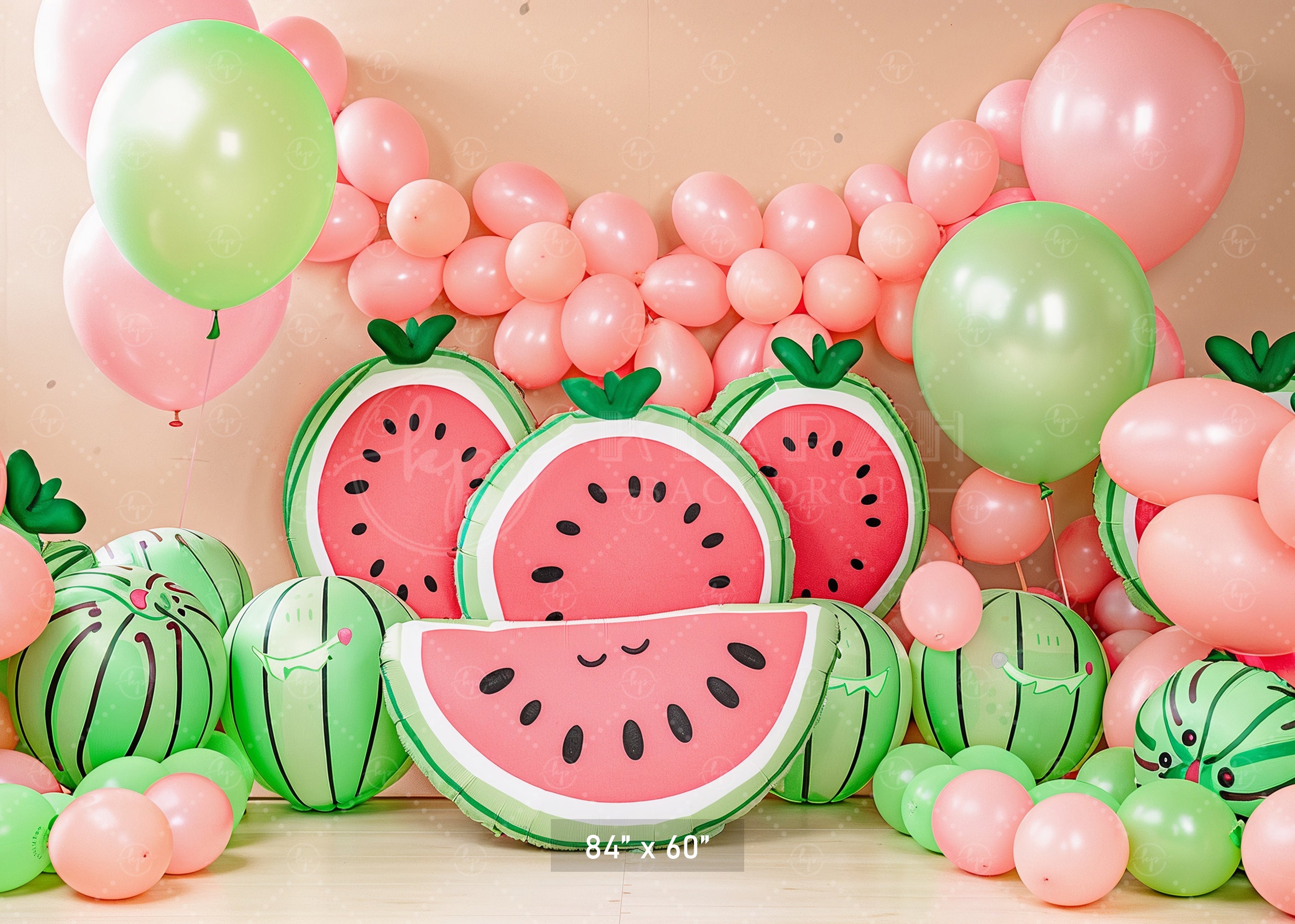 Watermelon Fun Fiesta Backdrop