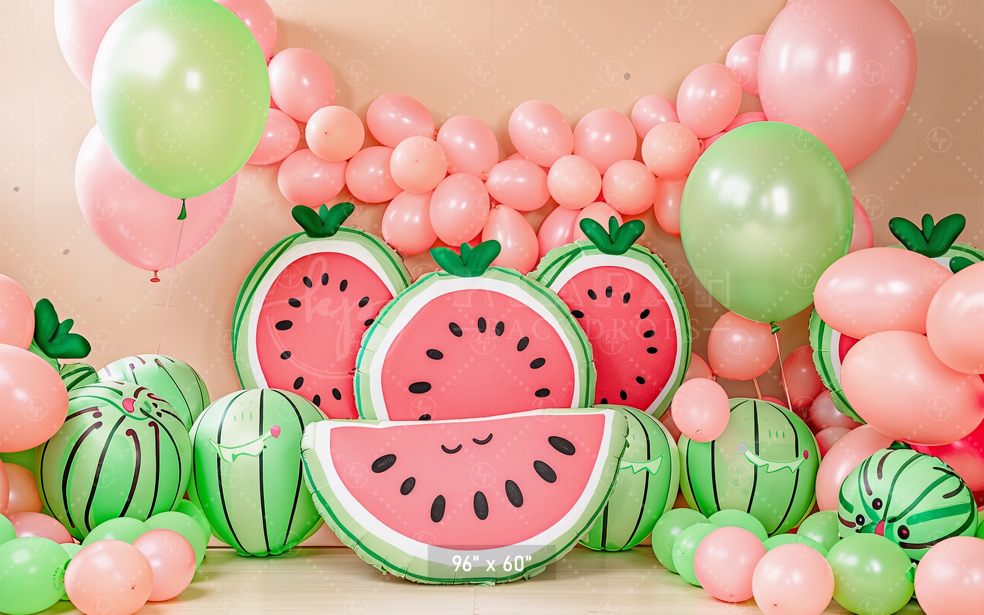 Watermelon Fun Fiesta Backdrop