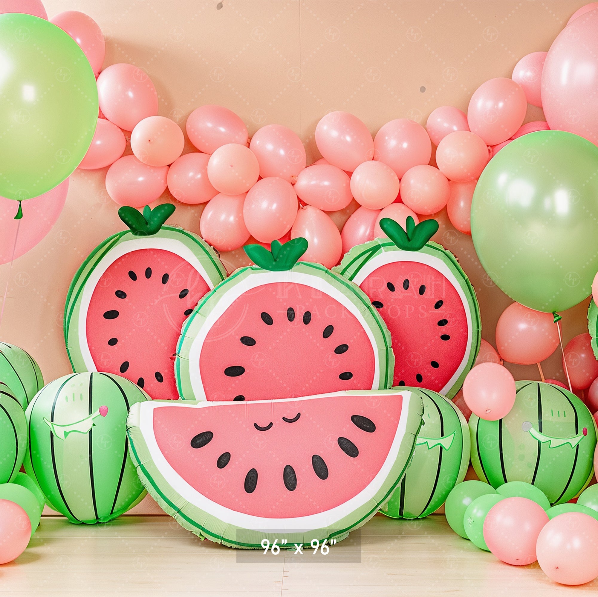 Watermelon Fun Fiesta Backdrop