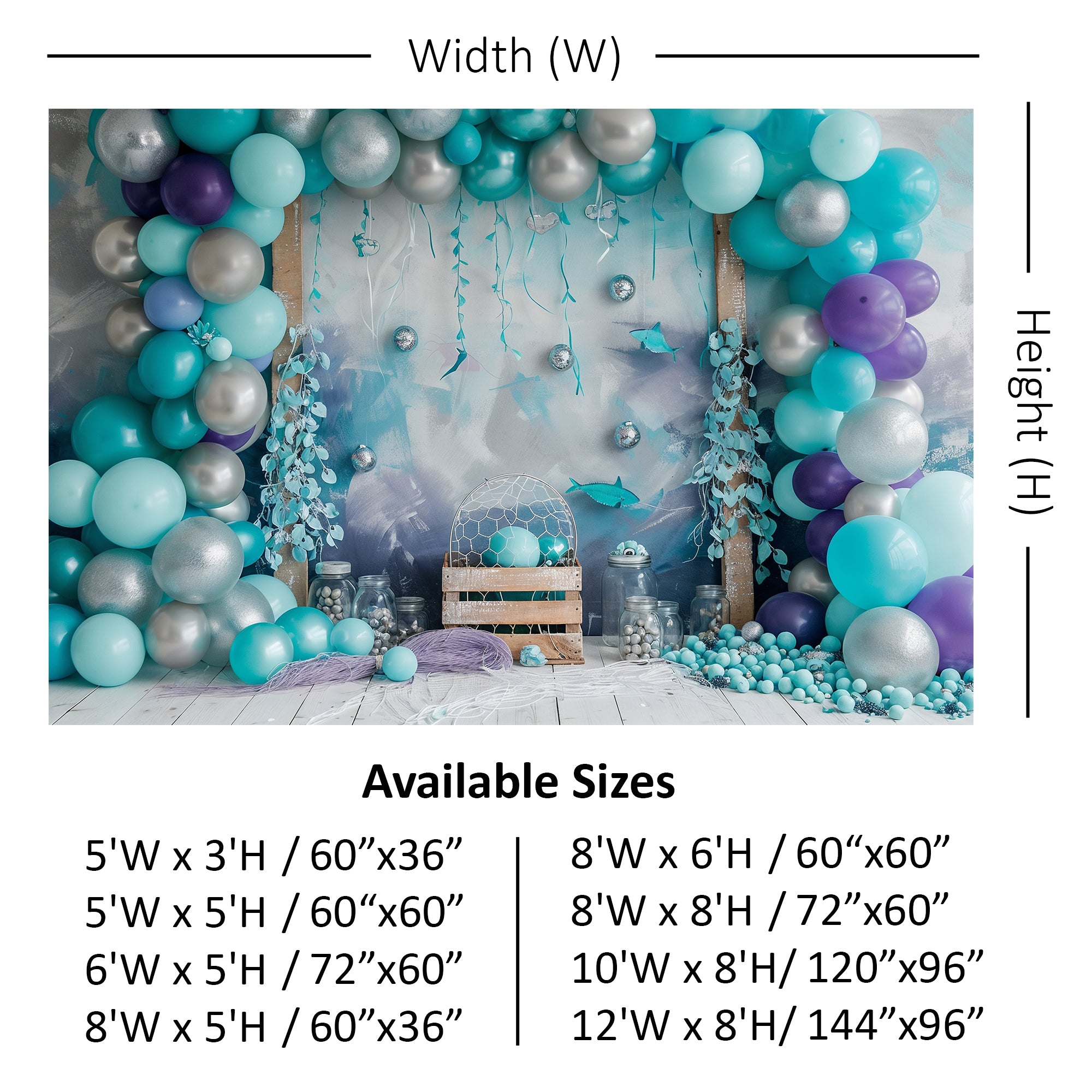 Underwater Fantasy Backdrop