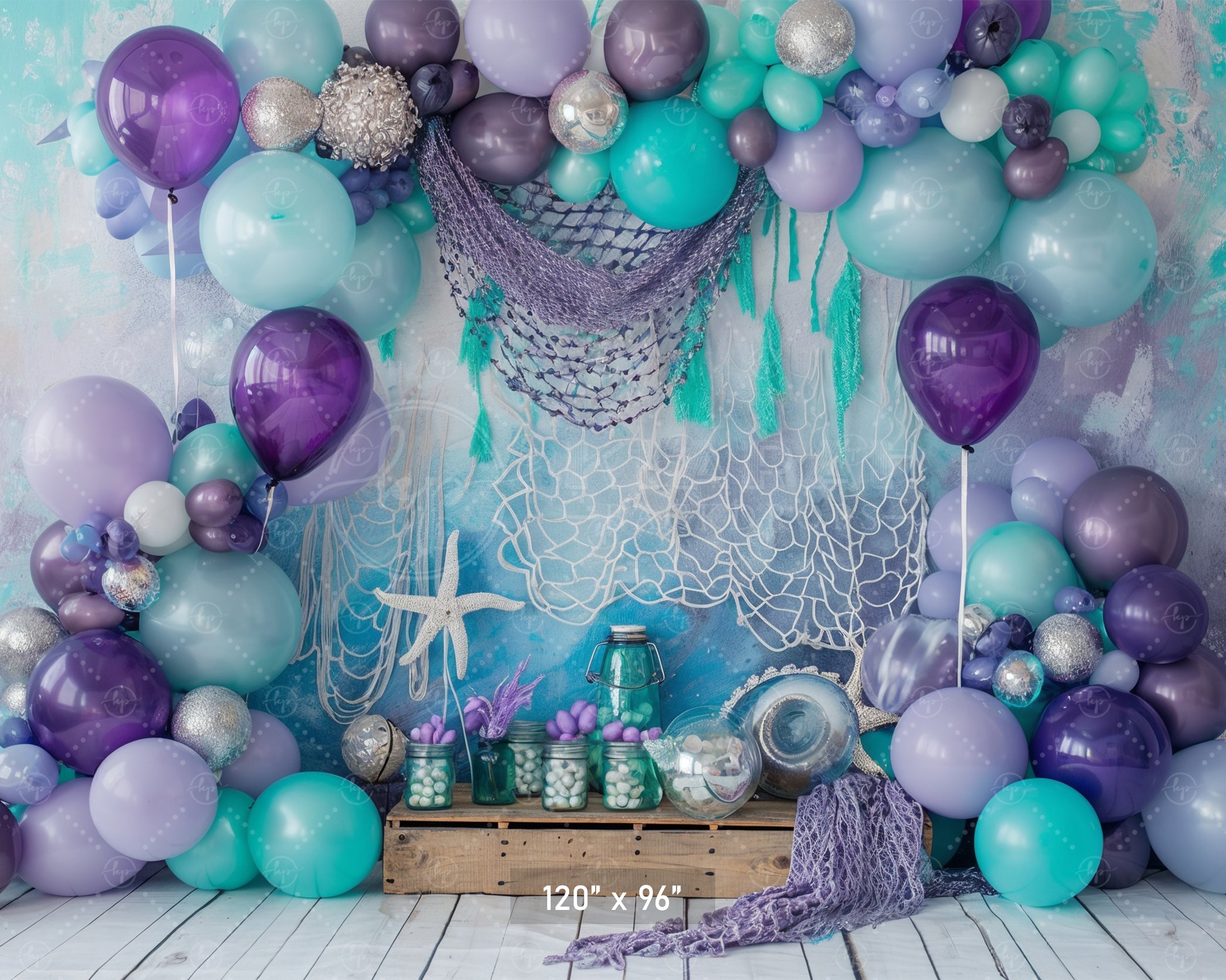 Mystical Mermaid Backdrop