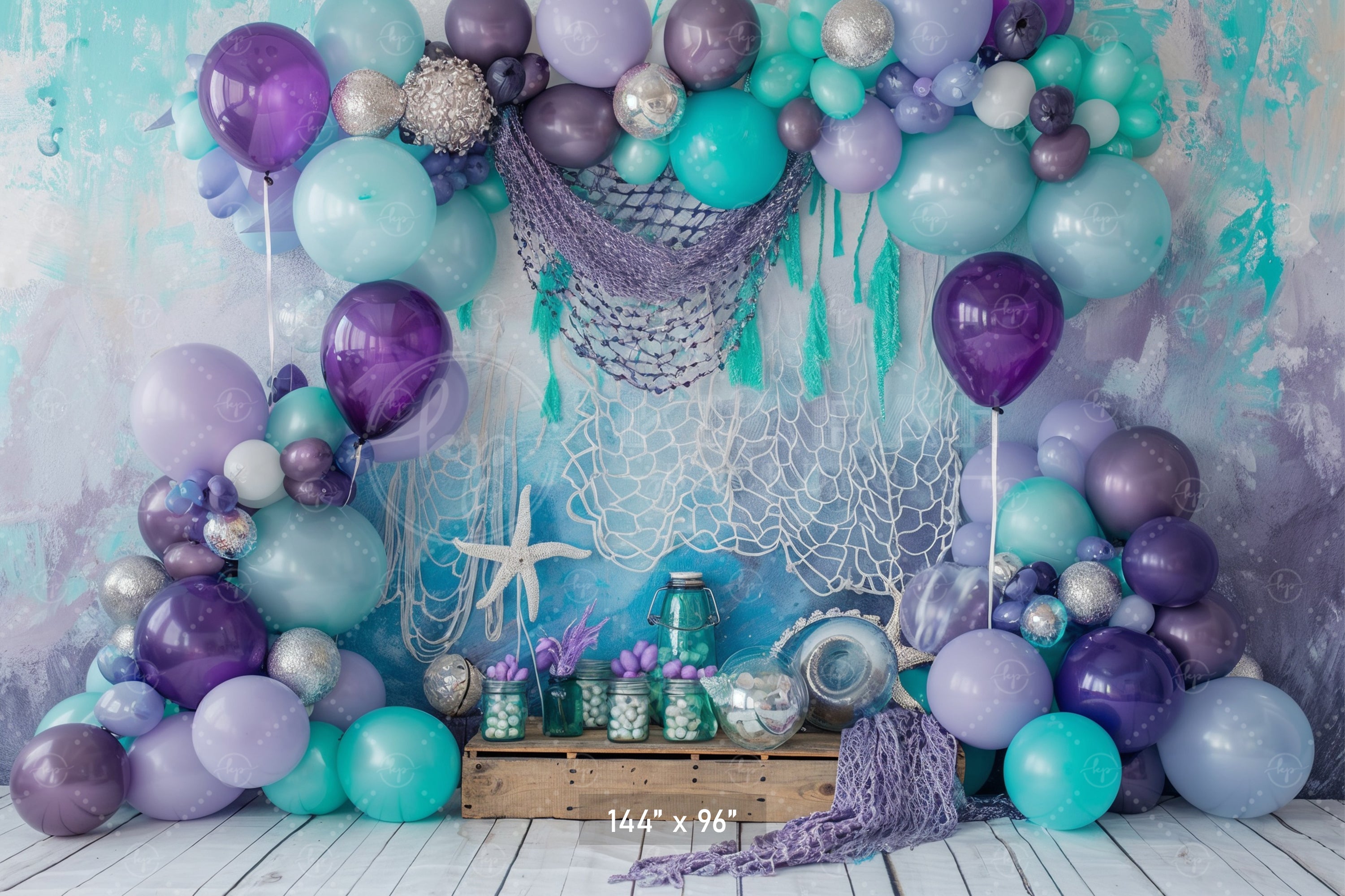 Mystical Mermaid Backdrop