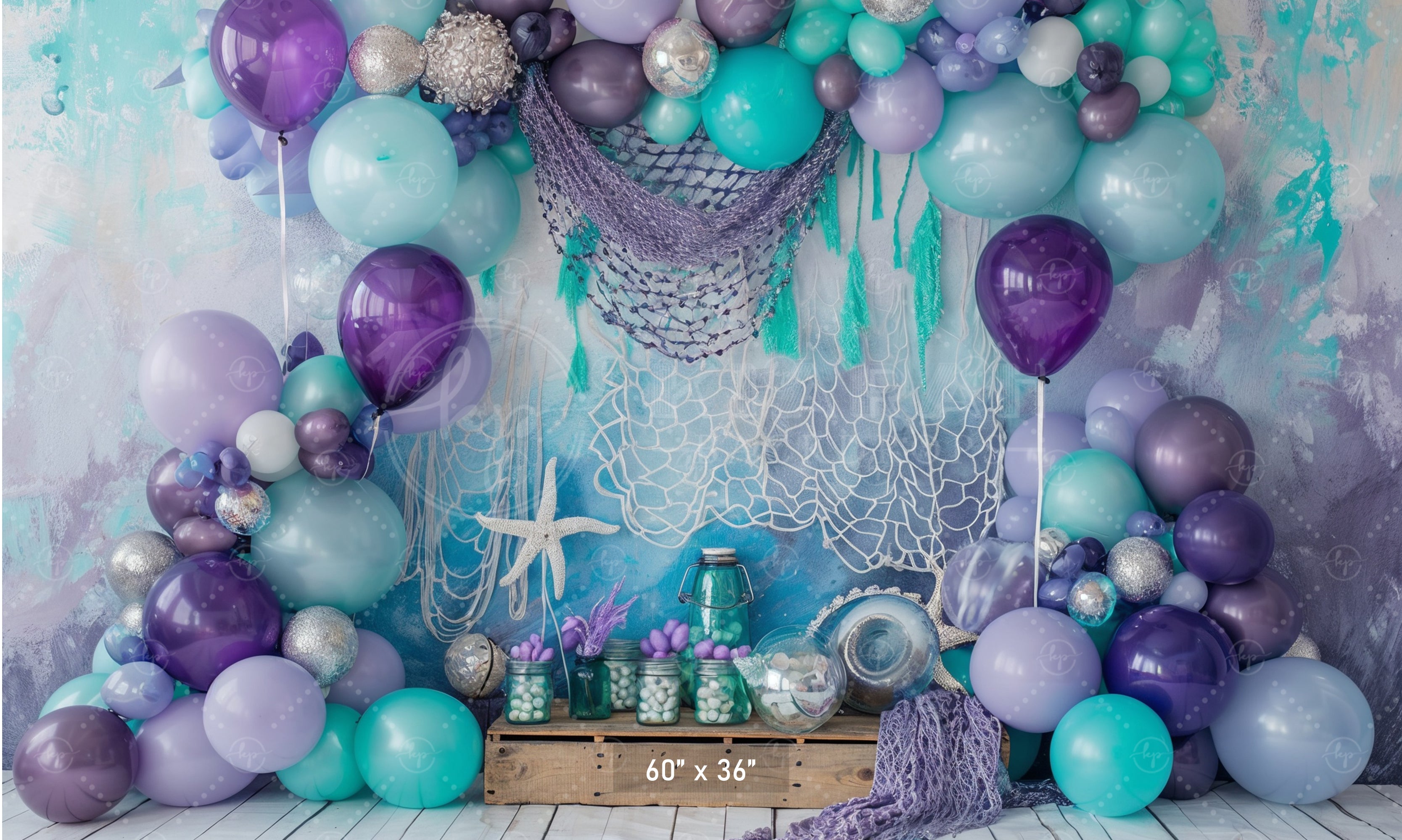 Mystical Mermaid Backdrop