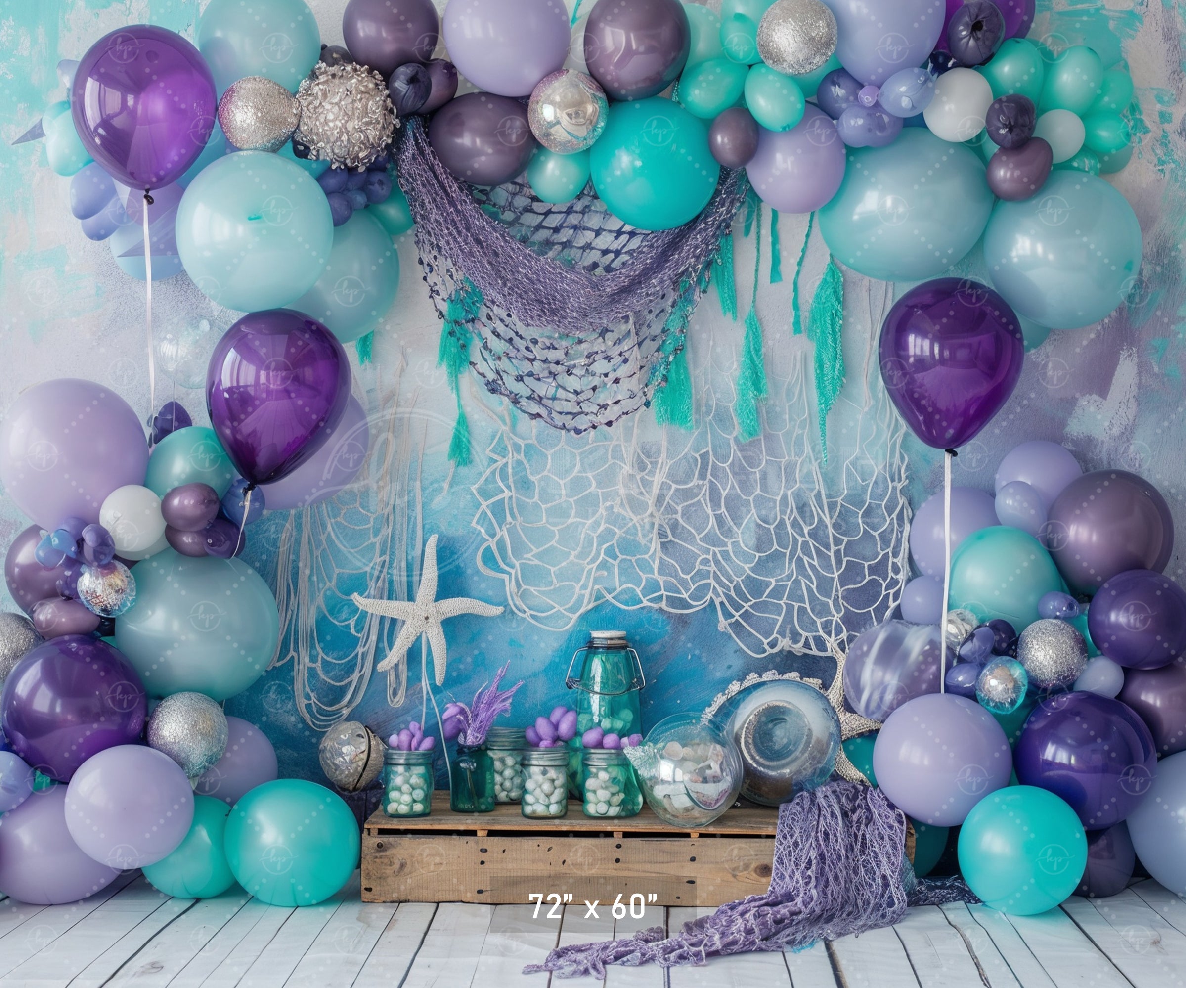 Mystical Mermaid Backdrop