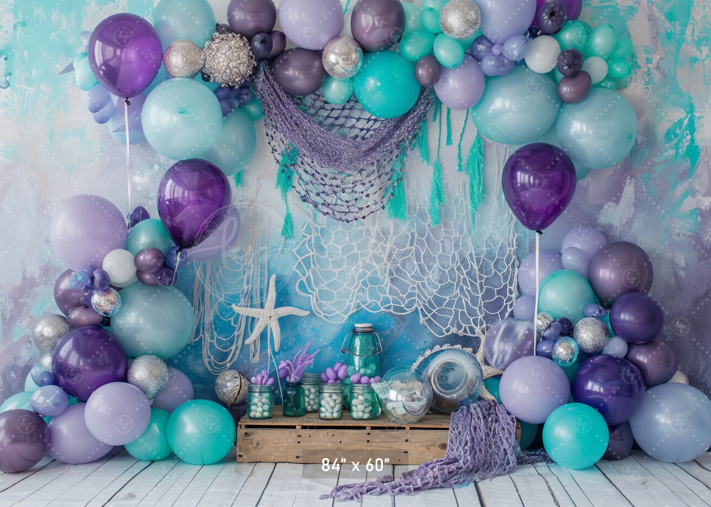 Mystical Mermaid Backdrop