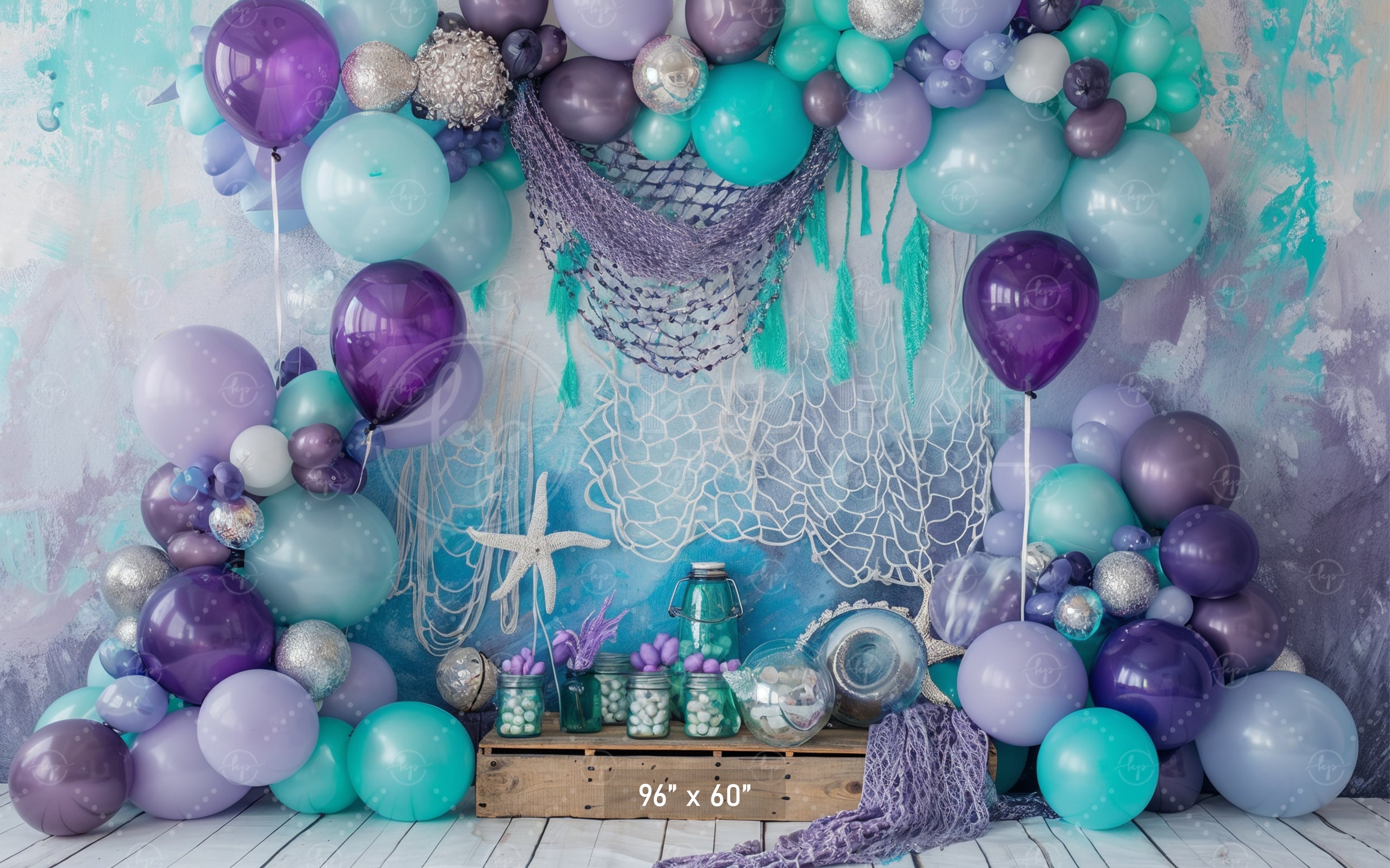 Mystical Mermaid Backdrop