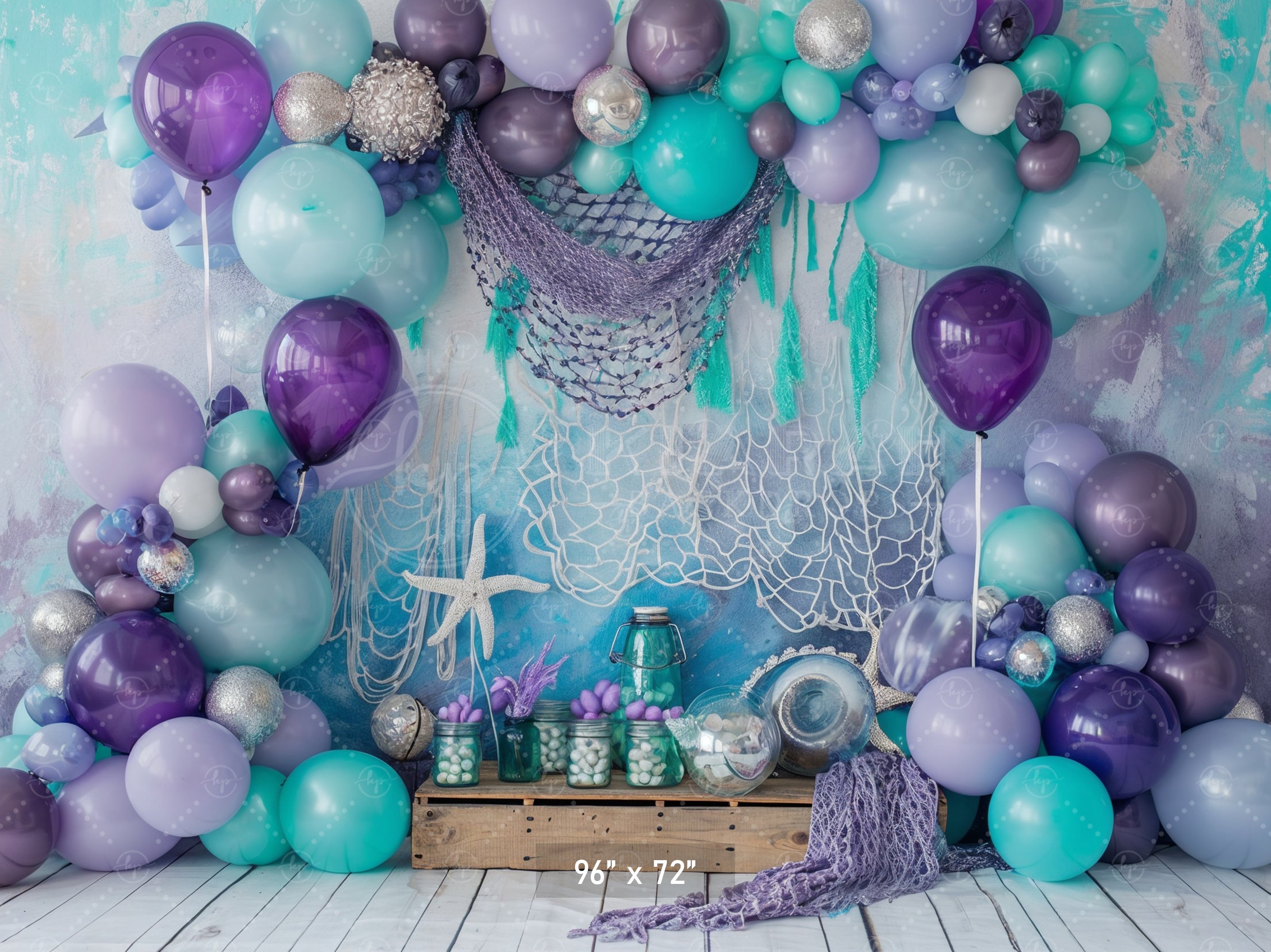 Mystical Mermaid Backdrop