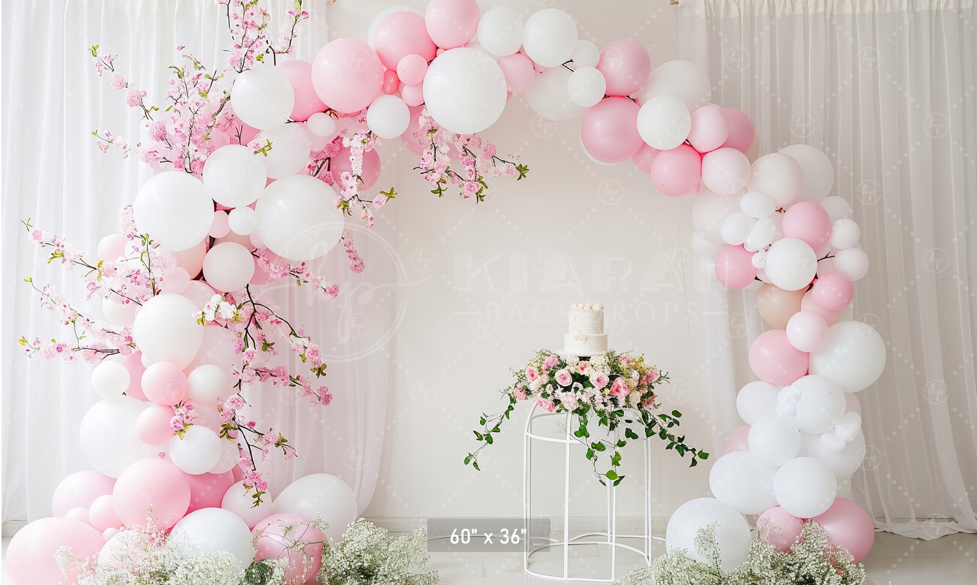 Cherry Blossom Celebration Backdrop