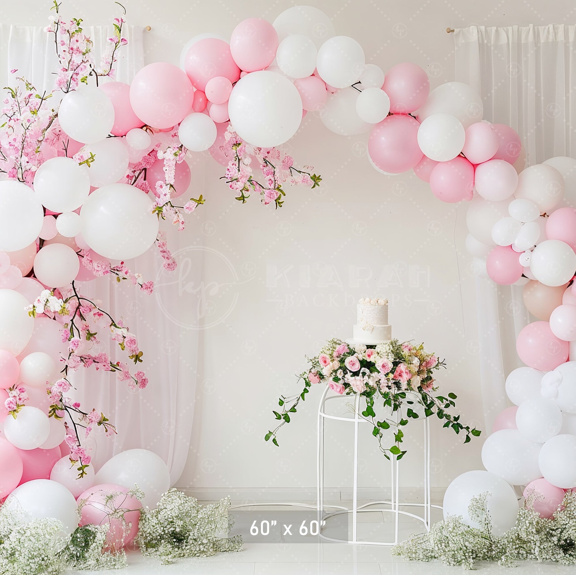 Cherry Blossom Celebration Backdrop