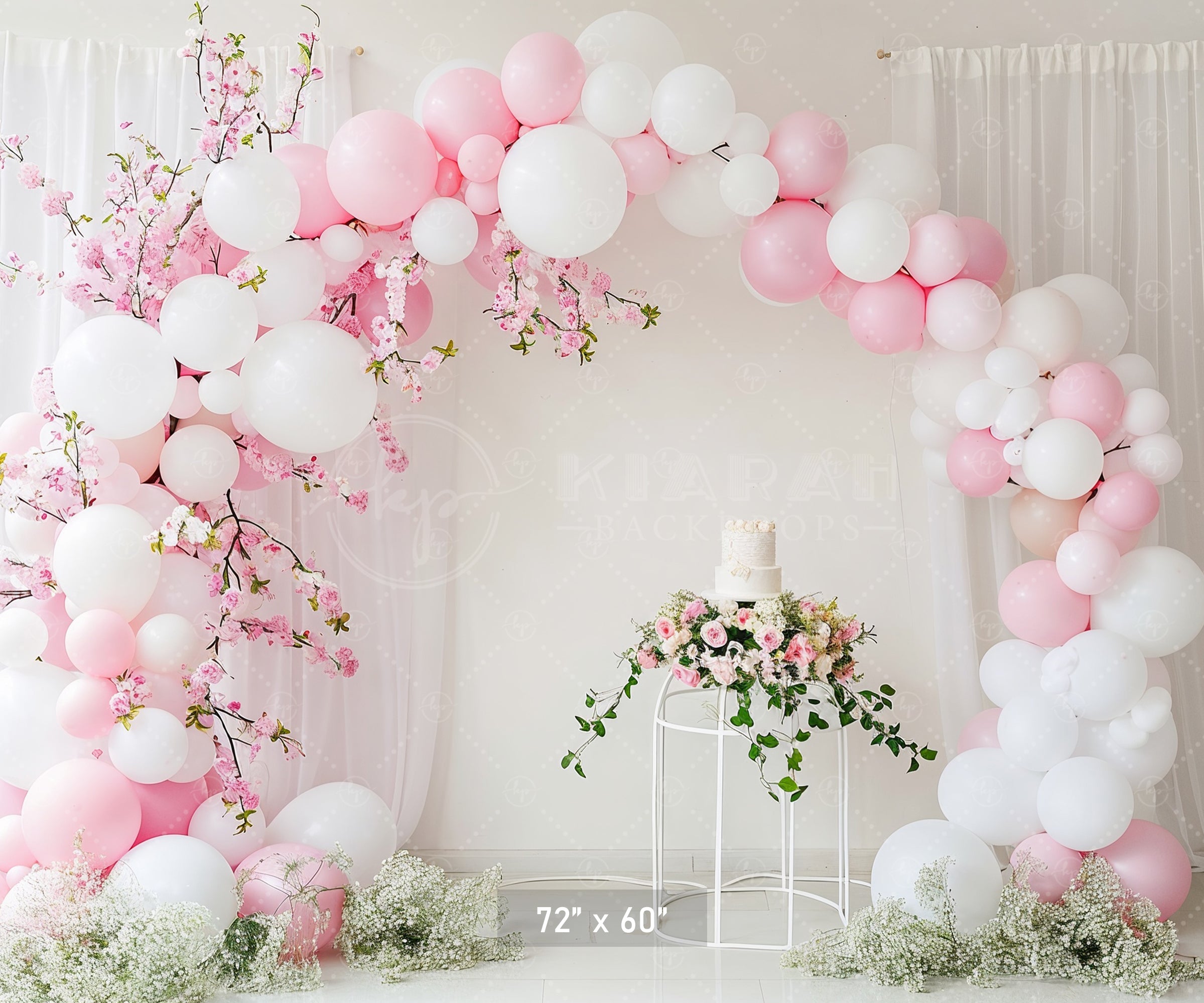 Cherry Blossom Celebration Backdrop