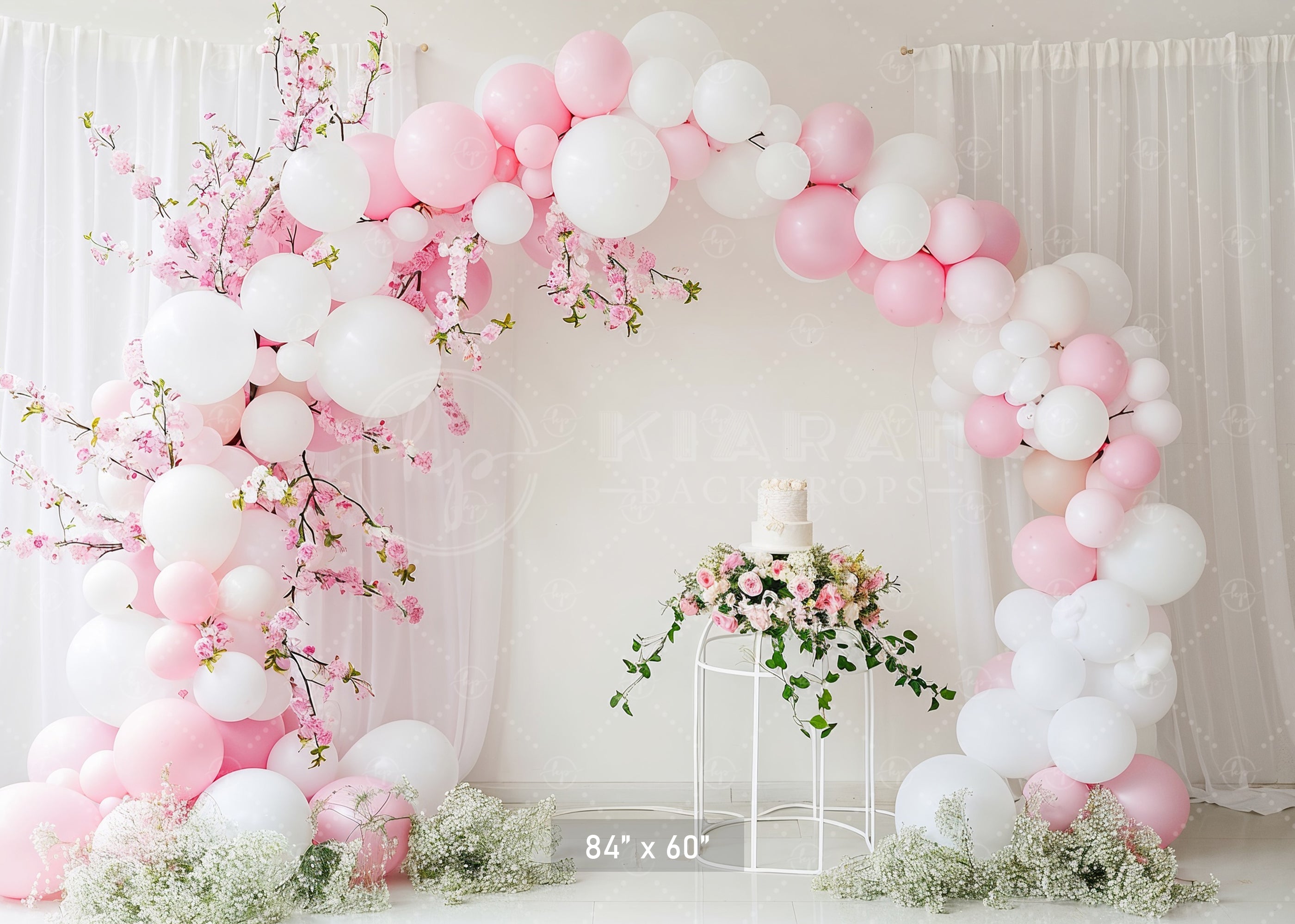 Cherry Blossom Celebration Backdrop