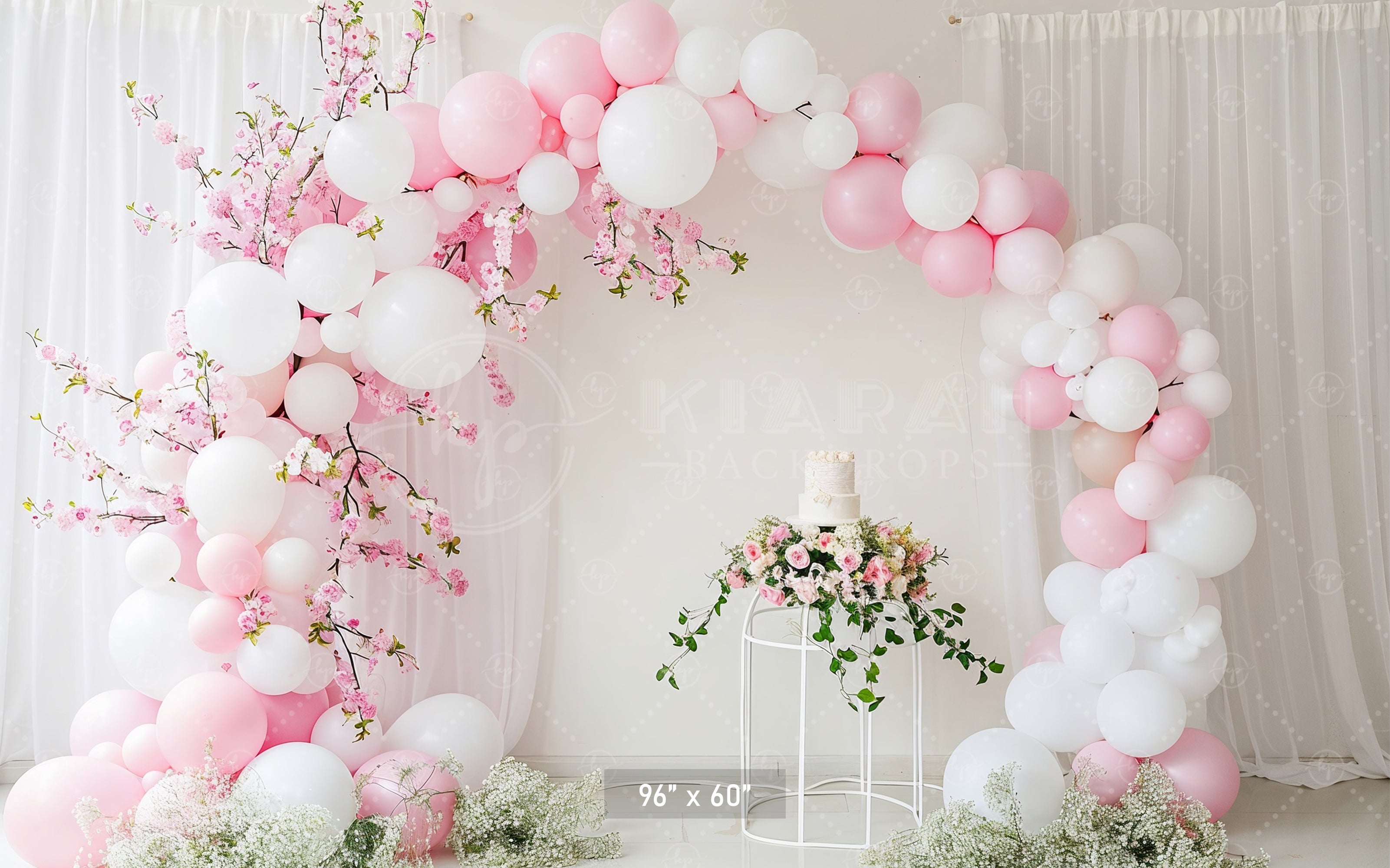 Cherry Blossom Celebration Backdrop