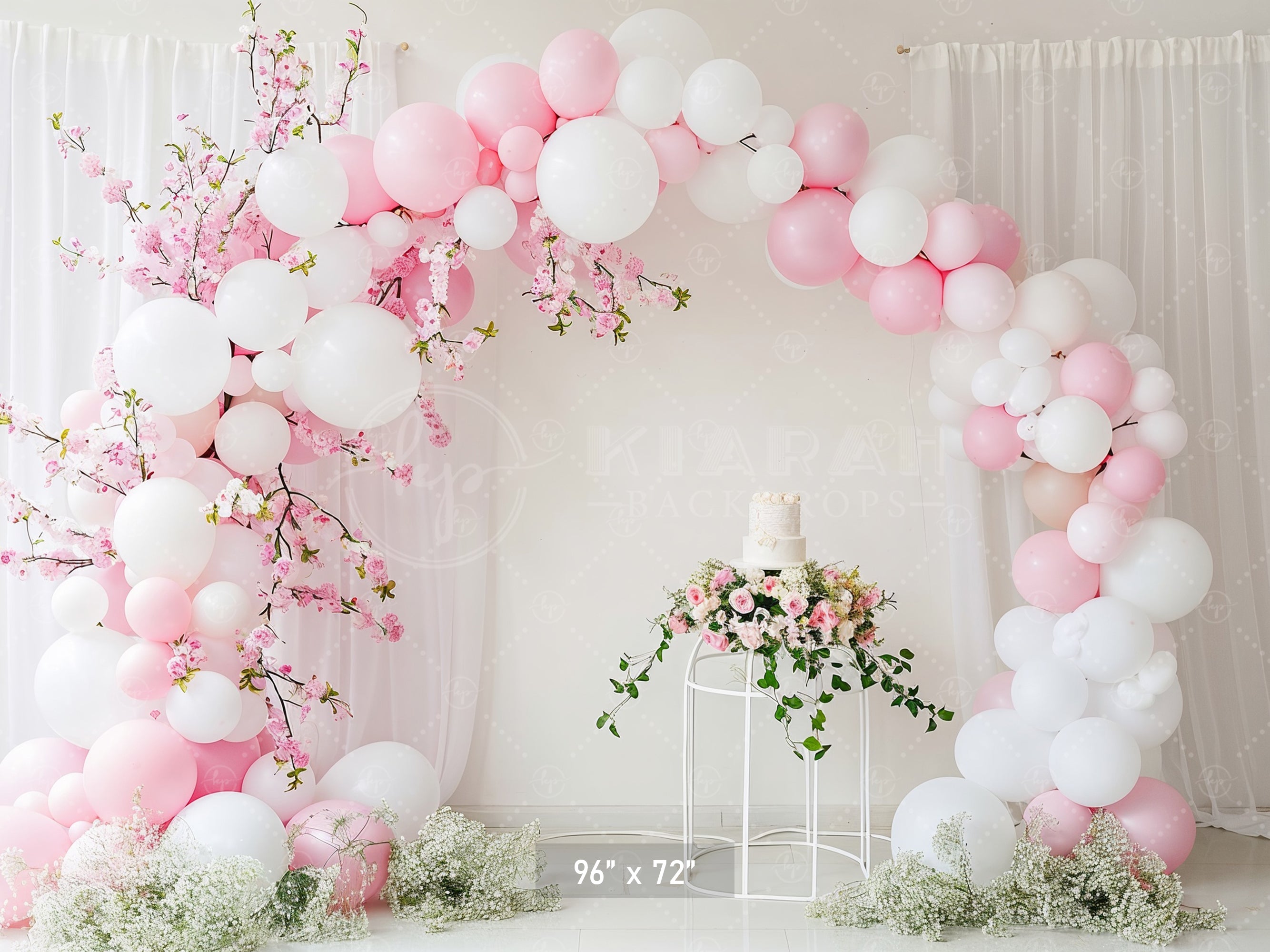 Cherry Blossom Celebration Backdrop
