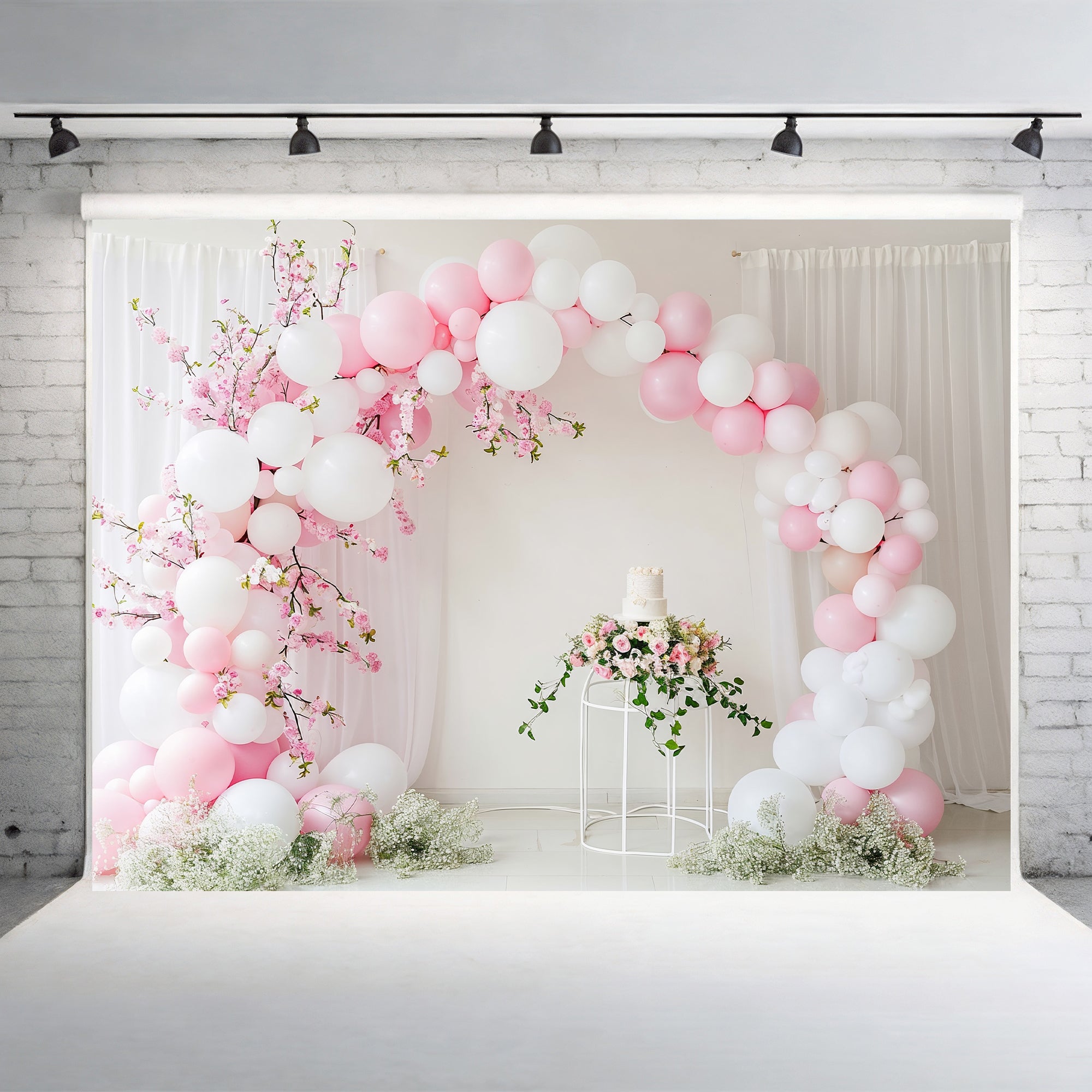 Cherry Blossom Celebration Backdrop