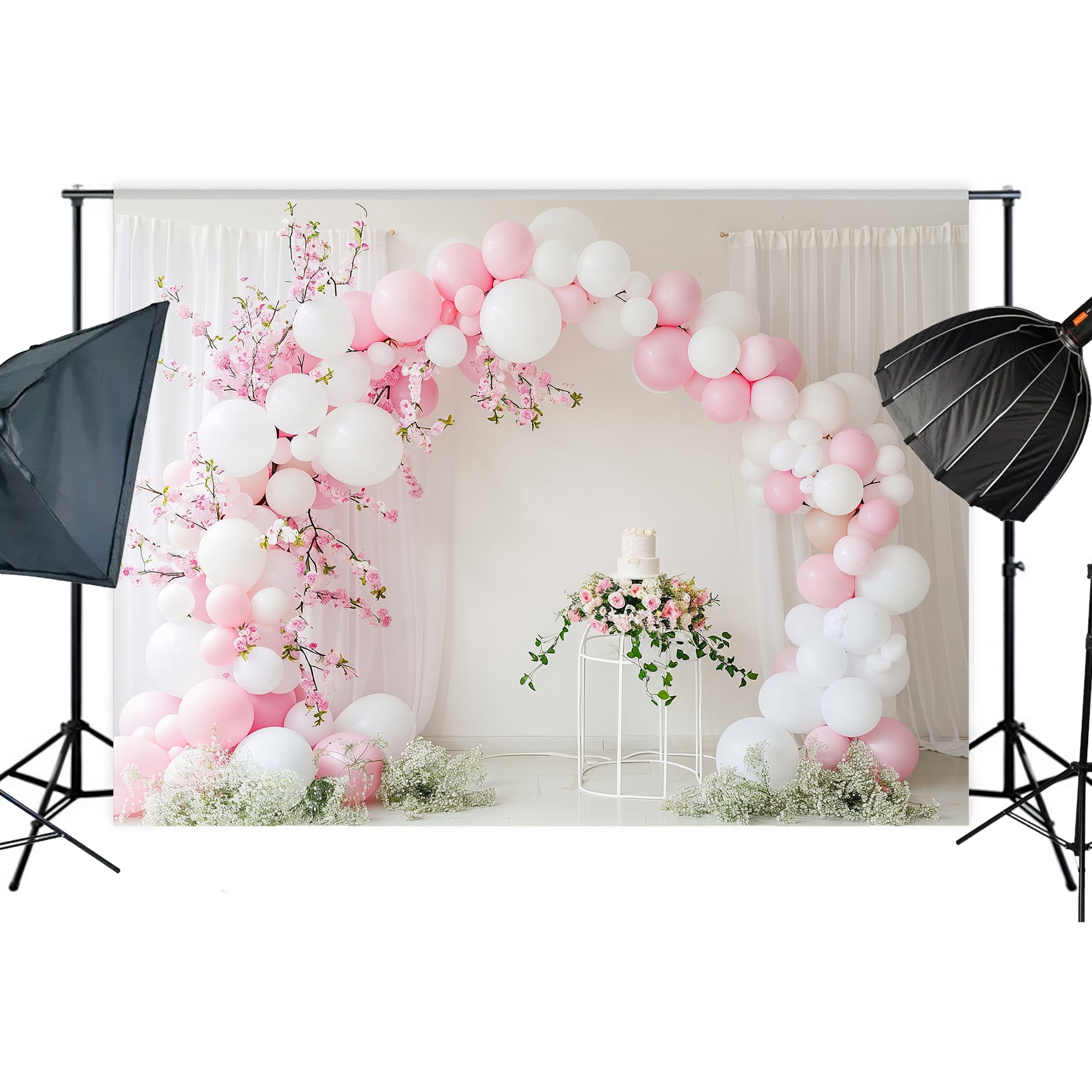 Cherry Blossom Celebration Backdrop
