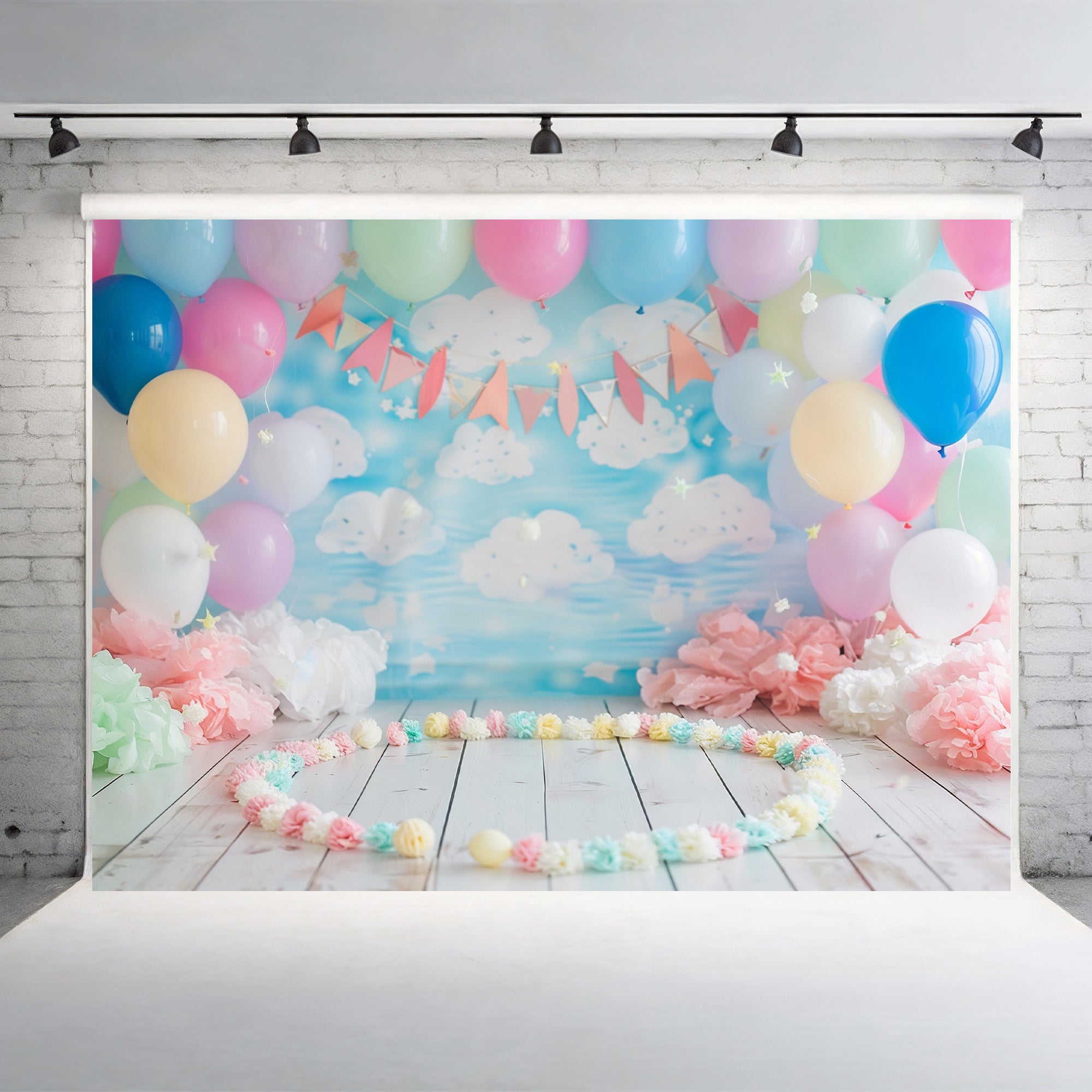Pastel Party Sky Backdrop