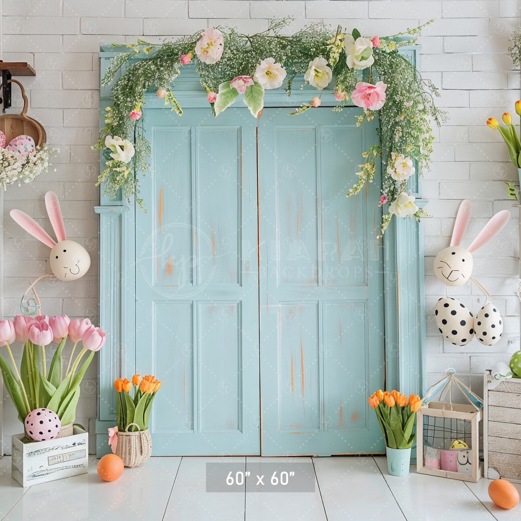 Pastel Easter Delight Backdrop