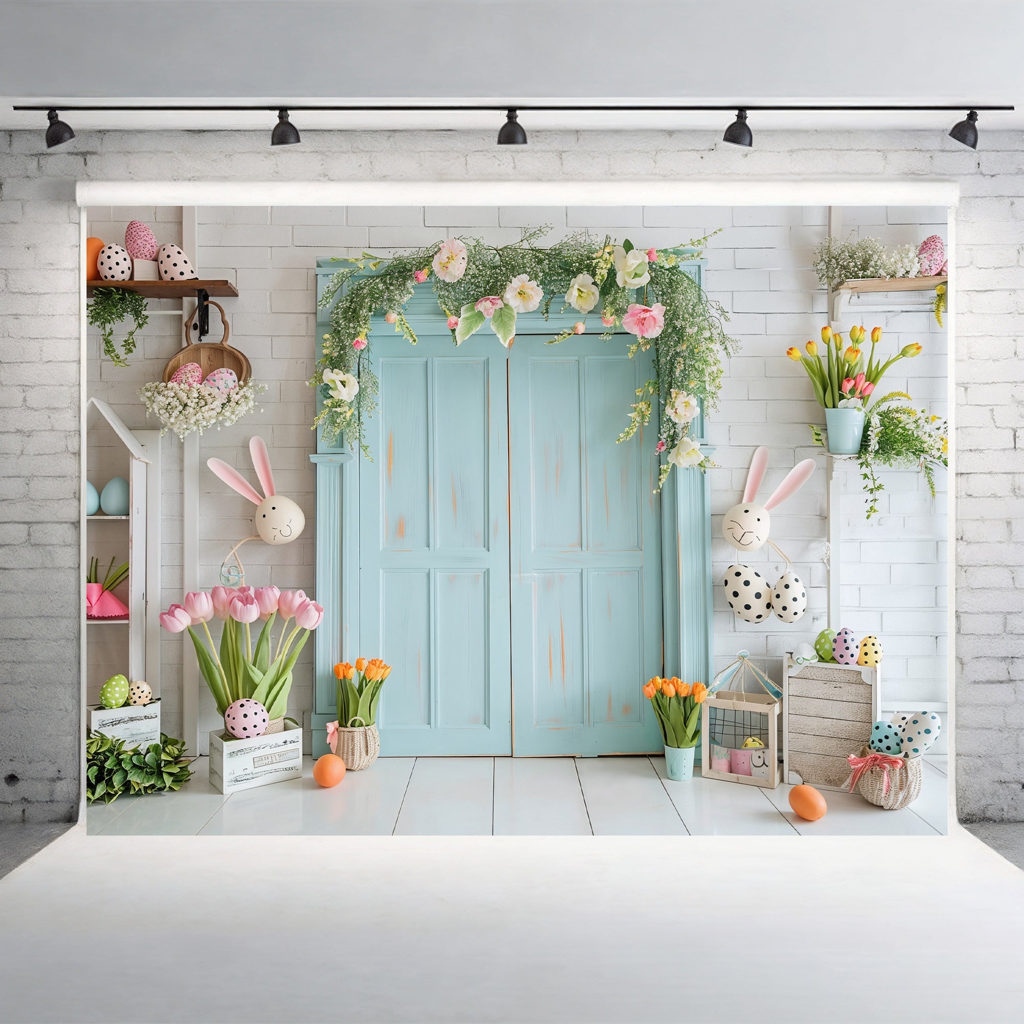 Pastel Easter Delight Backdrop