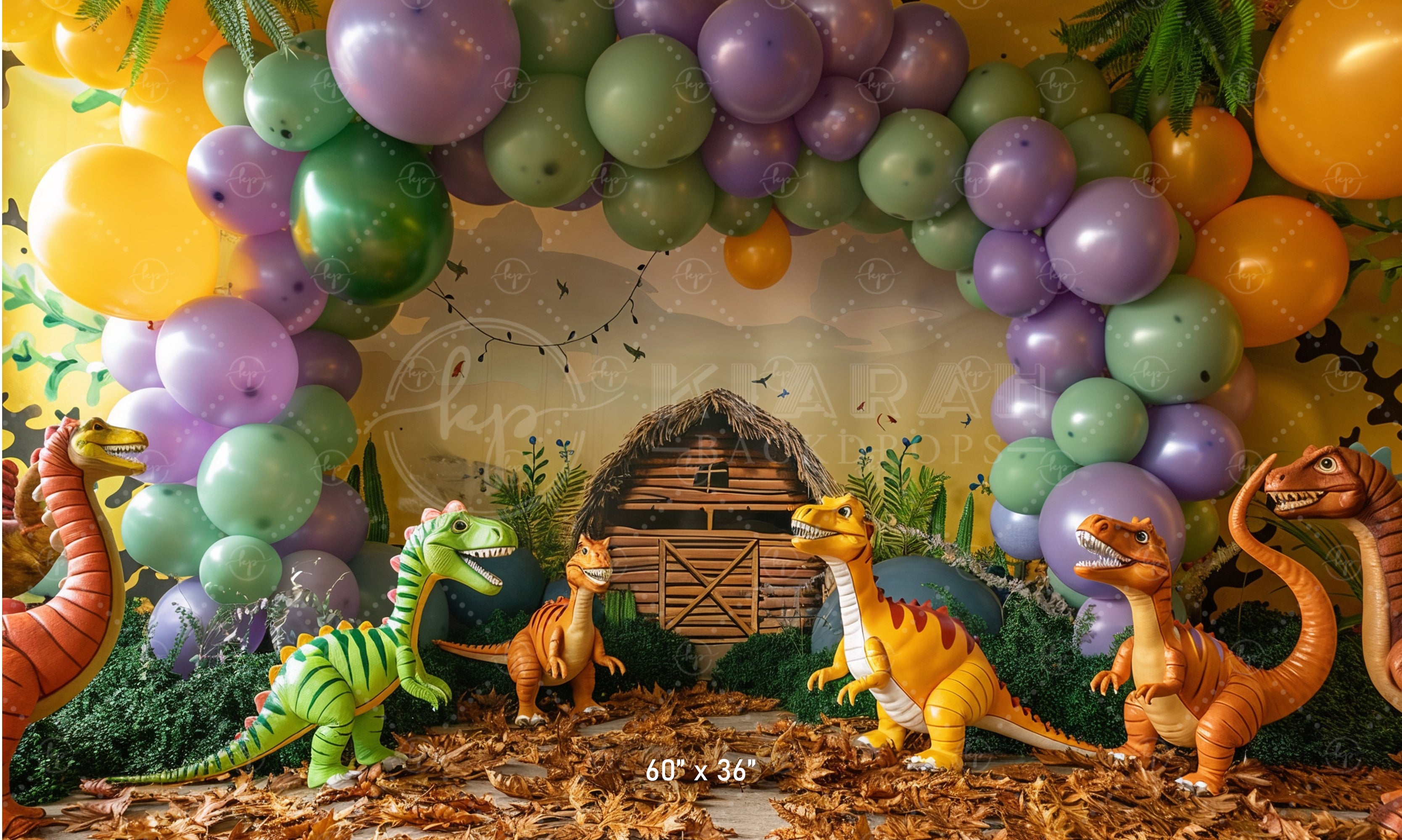 Kids’ Party Decor Backdrop
