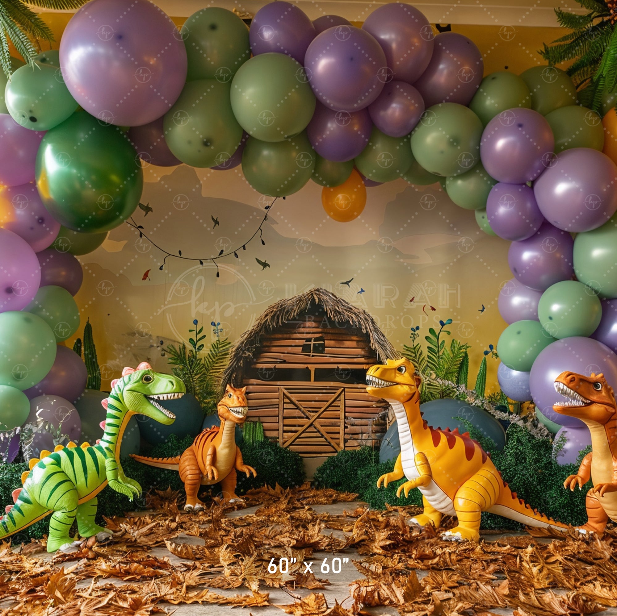 Kids’ Party Decor Backdrop