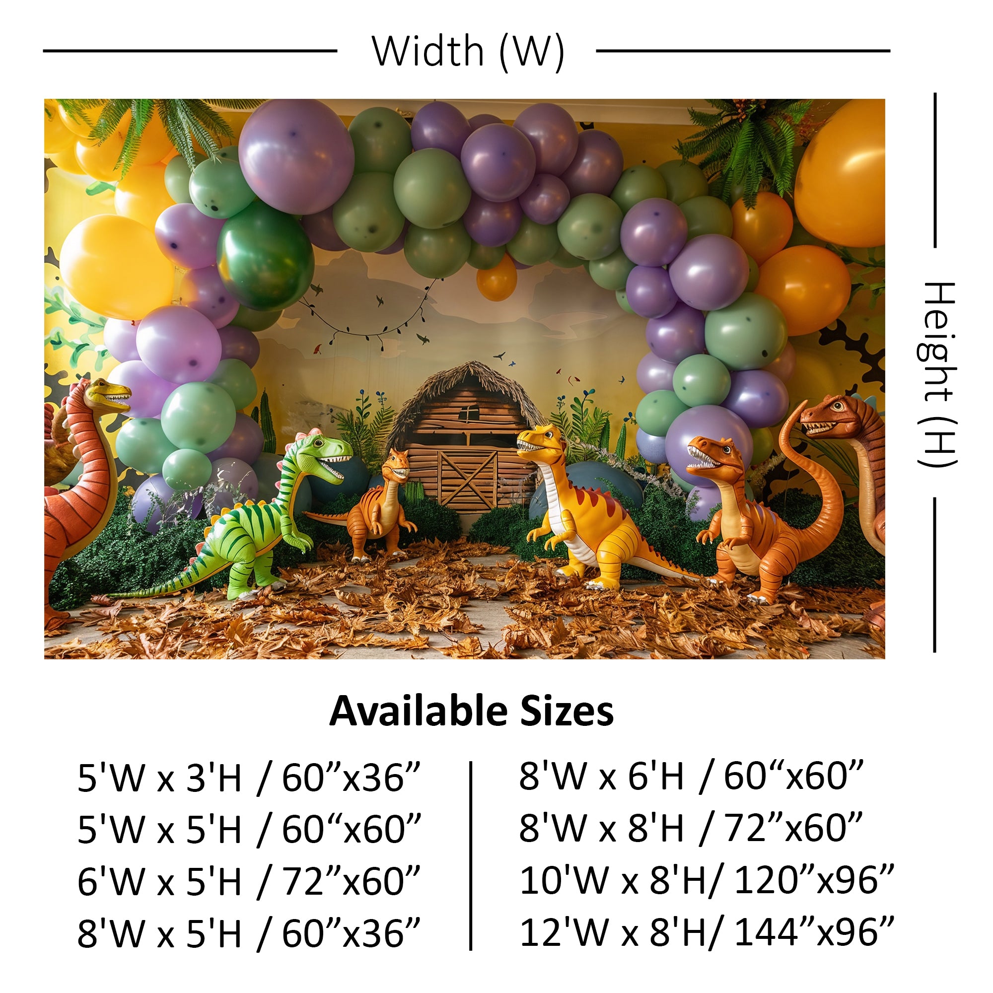 Kids’ Party Decor Backdrop