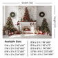 Elegant Holiday Gifts Fireplace Backdrop