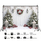 Winter Wonderland Fence Backdrop