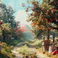 Apple Orchard Pathway Backdrop