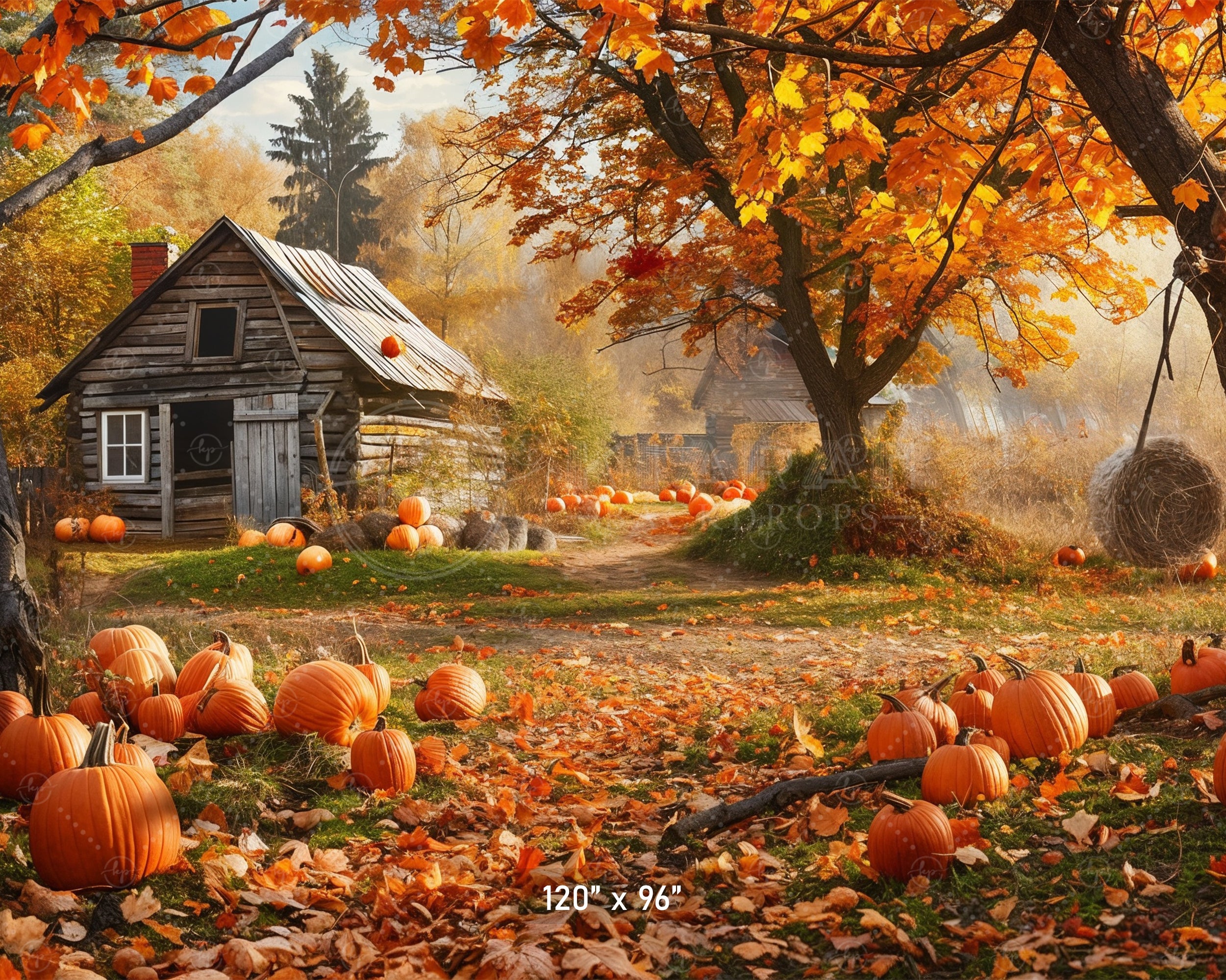 Rustic Harvest Backdrop