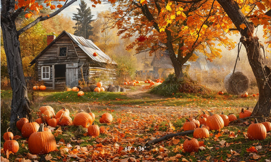 Rustic Harvest Backdrop