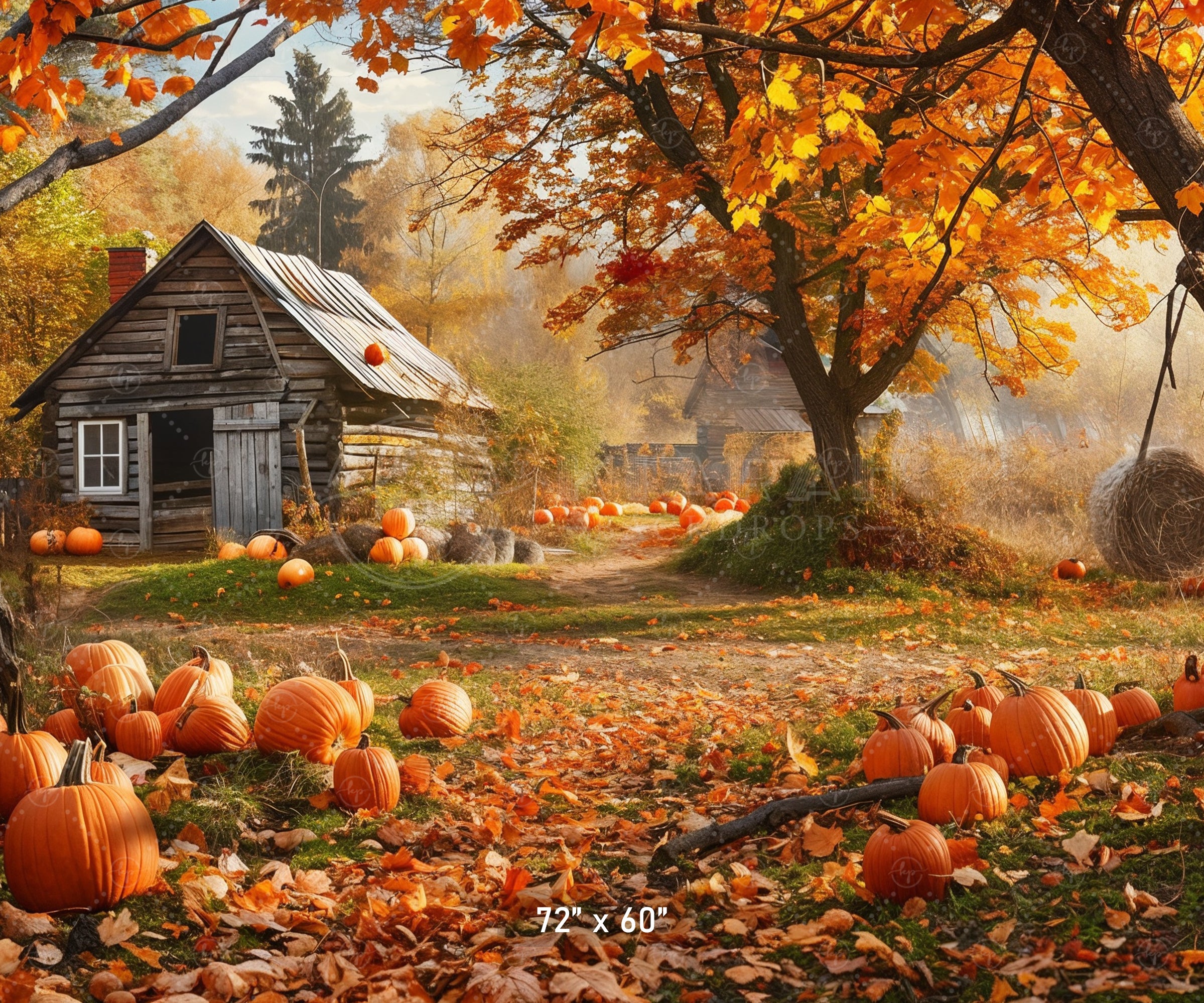 Rustic Harvest Backdrop