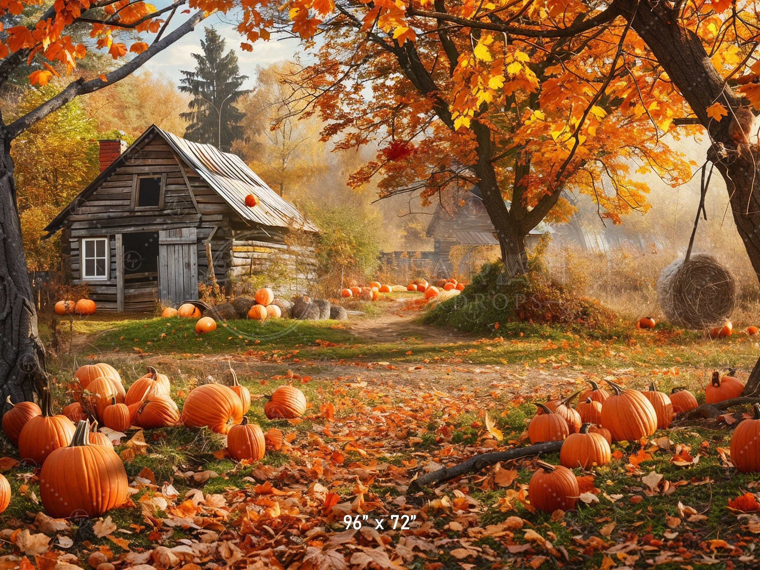 Rustic Harvest Backdrop