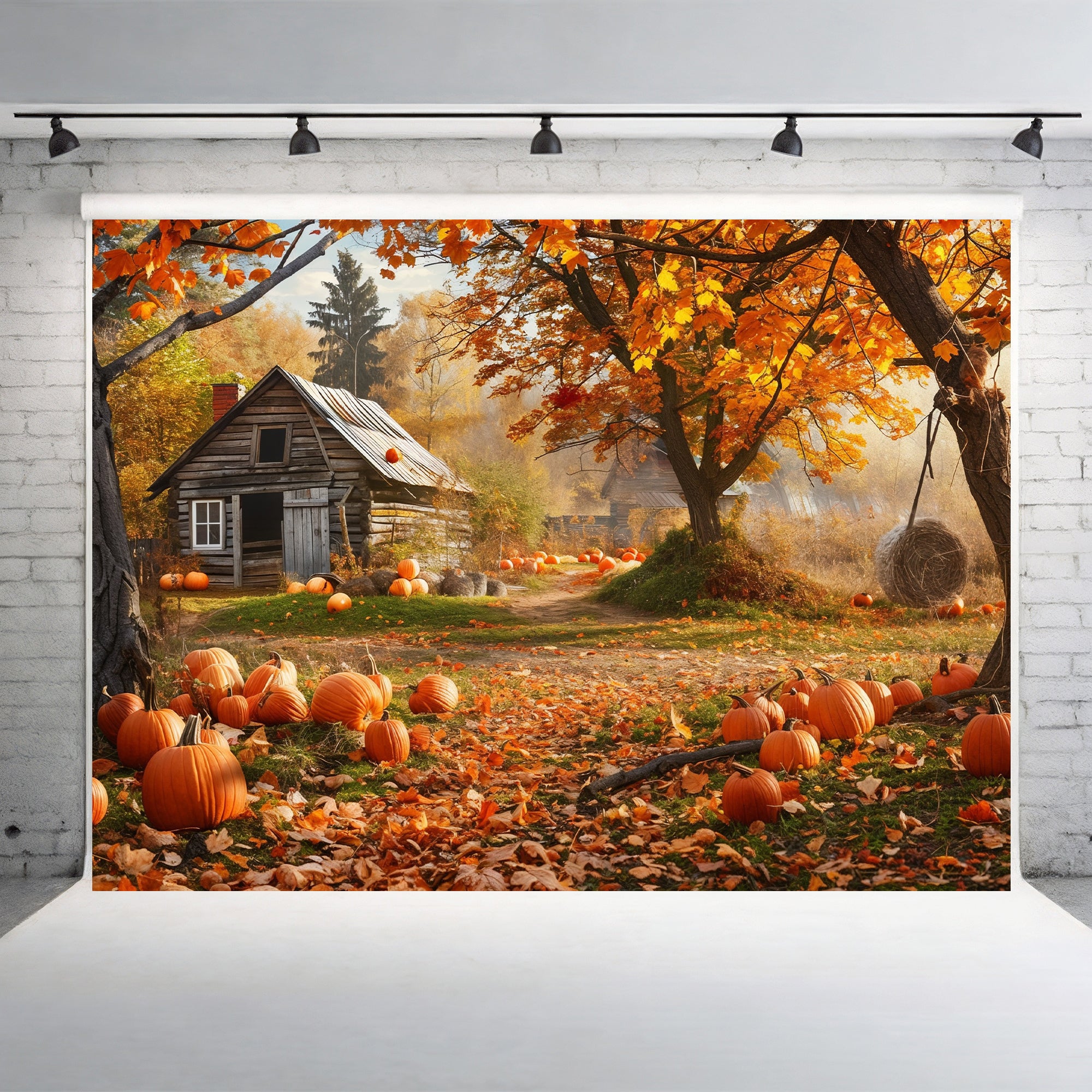 Rustic Harvest Backdrop