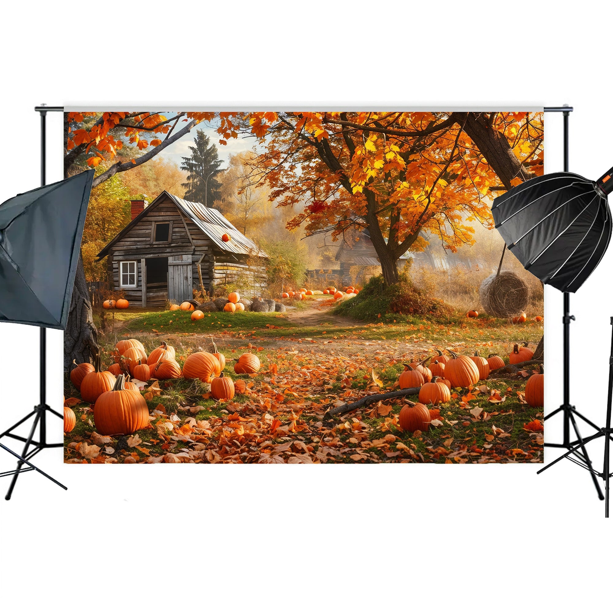 Rustic Harvest Backdrop