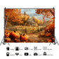 Pumpkin Patch Homestead Backdrop